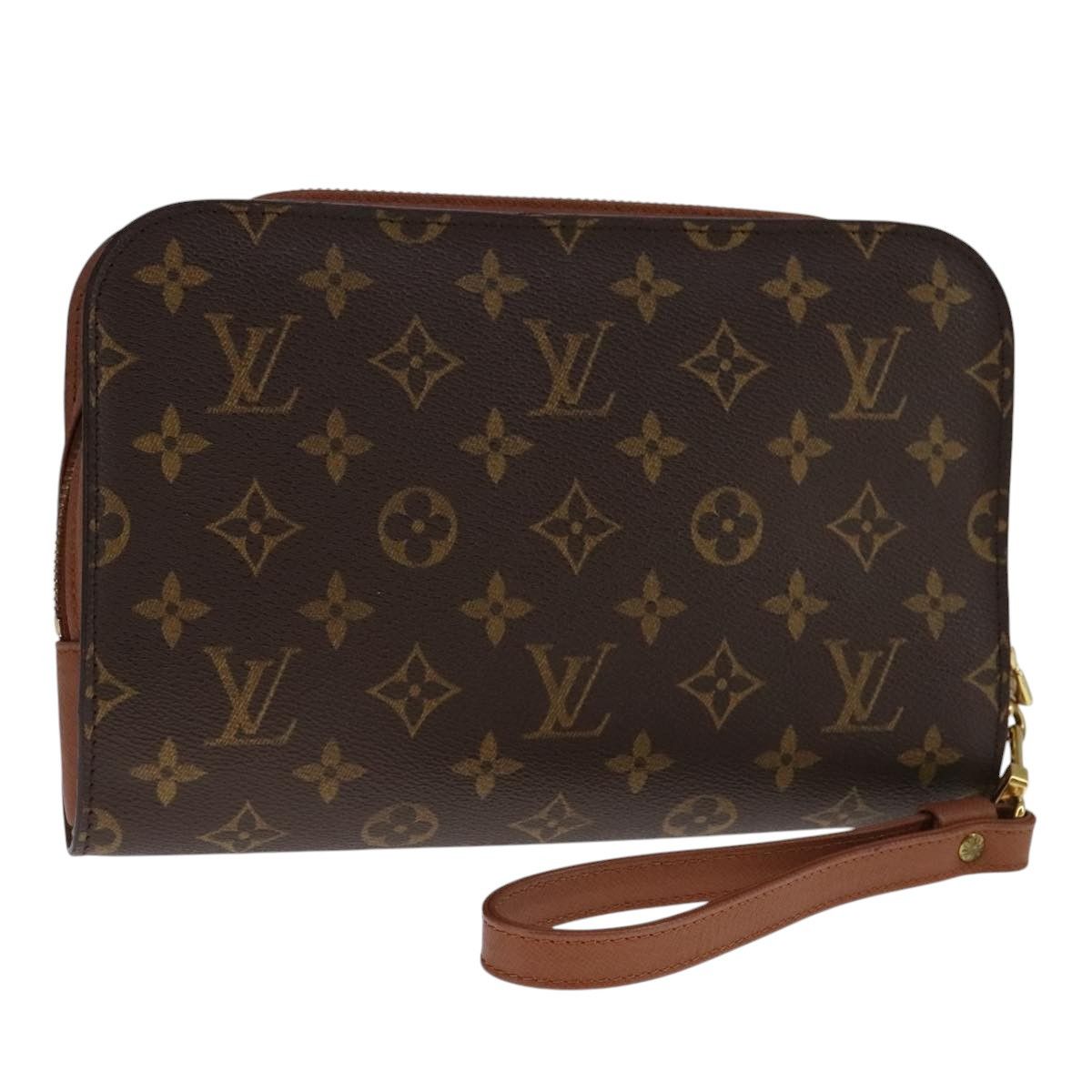 LOUIS VUITTON Monogram Orsay Clutch Bag M51790 LV Auth ar13120