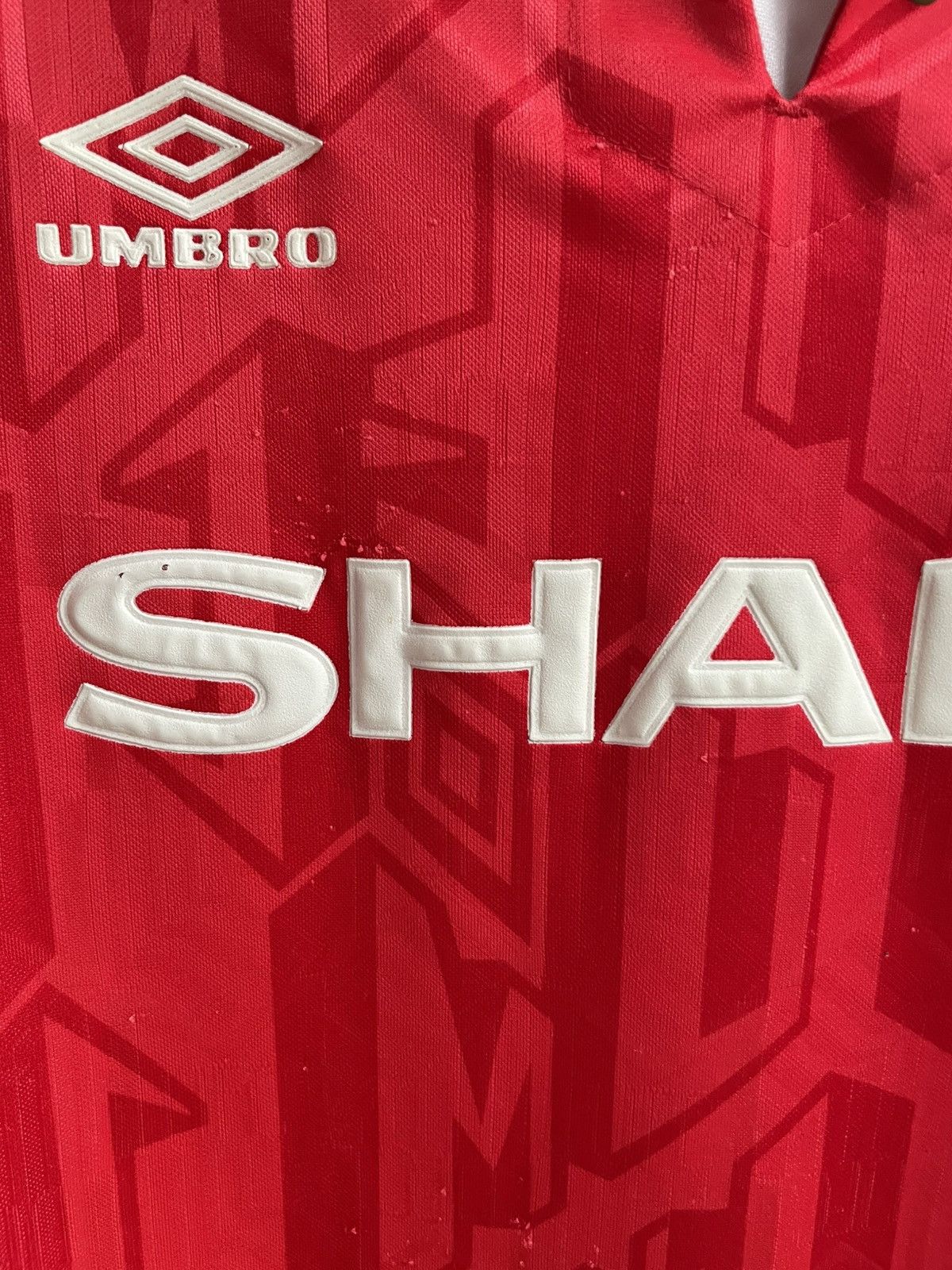 Umbro Manchester United 1992 1993 1994 Shirt Footbal Soccer Jersey Size US L / EU 52-54 / 3 - 10 Thumbnail