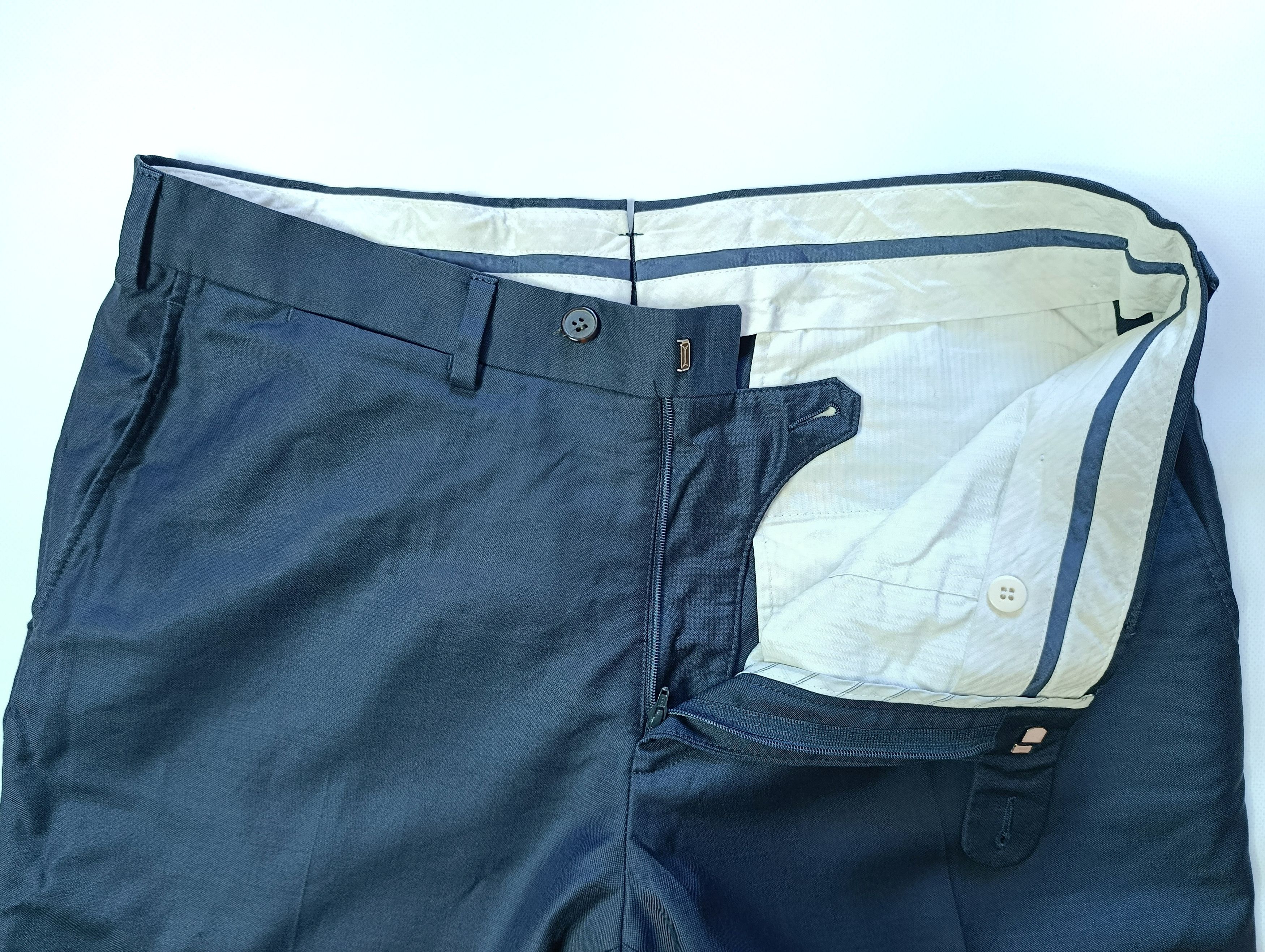 Suitsupply Suitsupply Casual Dark blue Pants Size US 32 / EU 48 - 8 Thumbnail