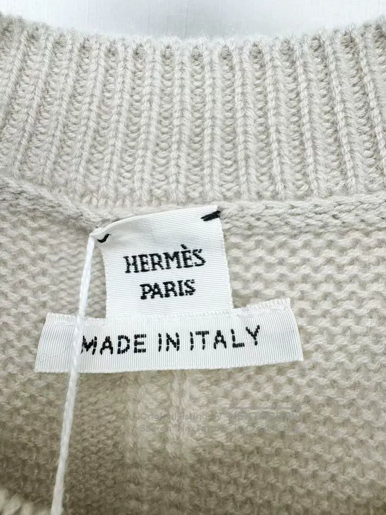 Hermes Hermes Knit Sweater Size XXS / US 00 / IT 34 - 2 Thumbnail