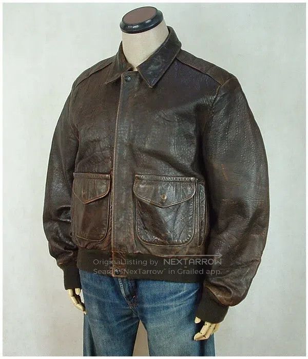 Other A2 cowhide flight jacket Size US M / EU 48-50 / 2 - 4 Thumbnail