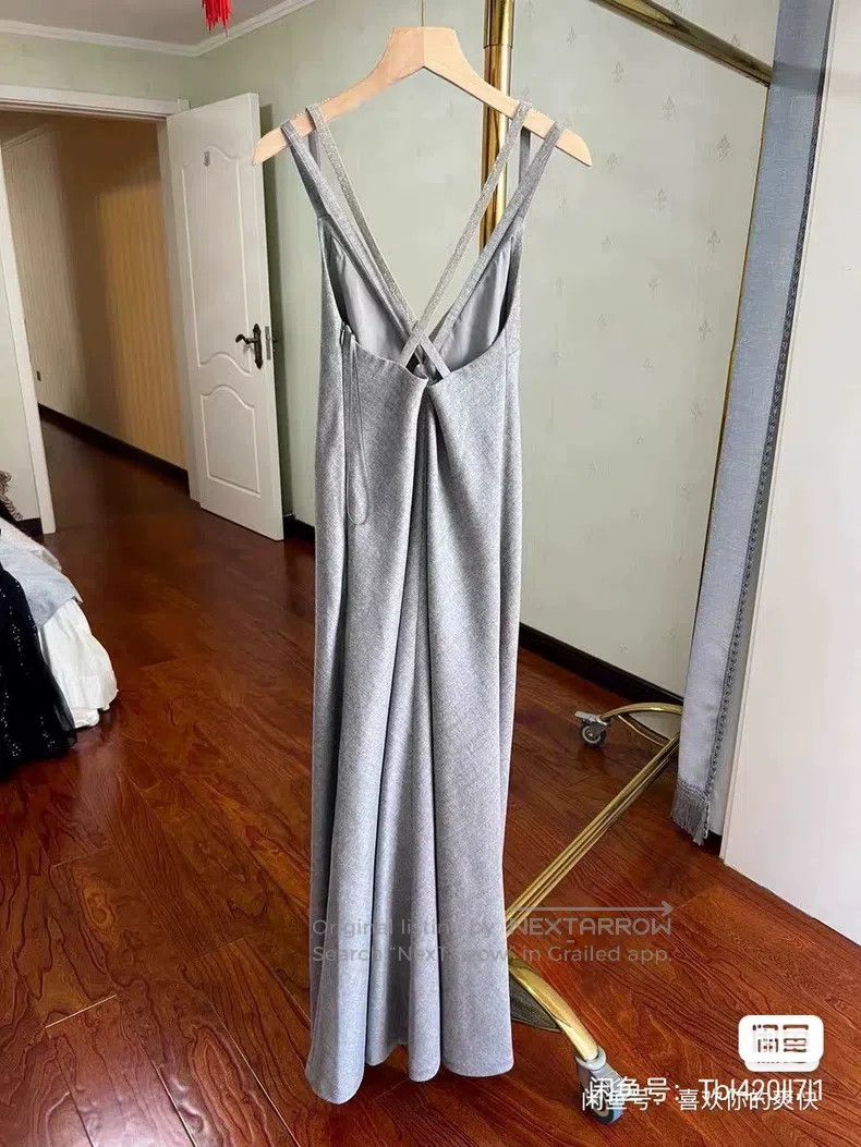 Brunello Cucinelli Brunello Cucinelli Absolutely beautiful woolen long dress Size S / US 4 / IT 40 - 3 Thumbnail