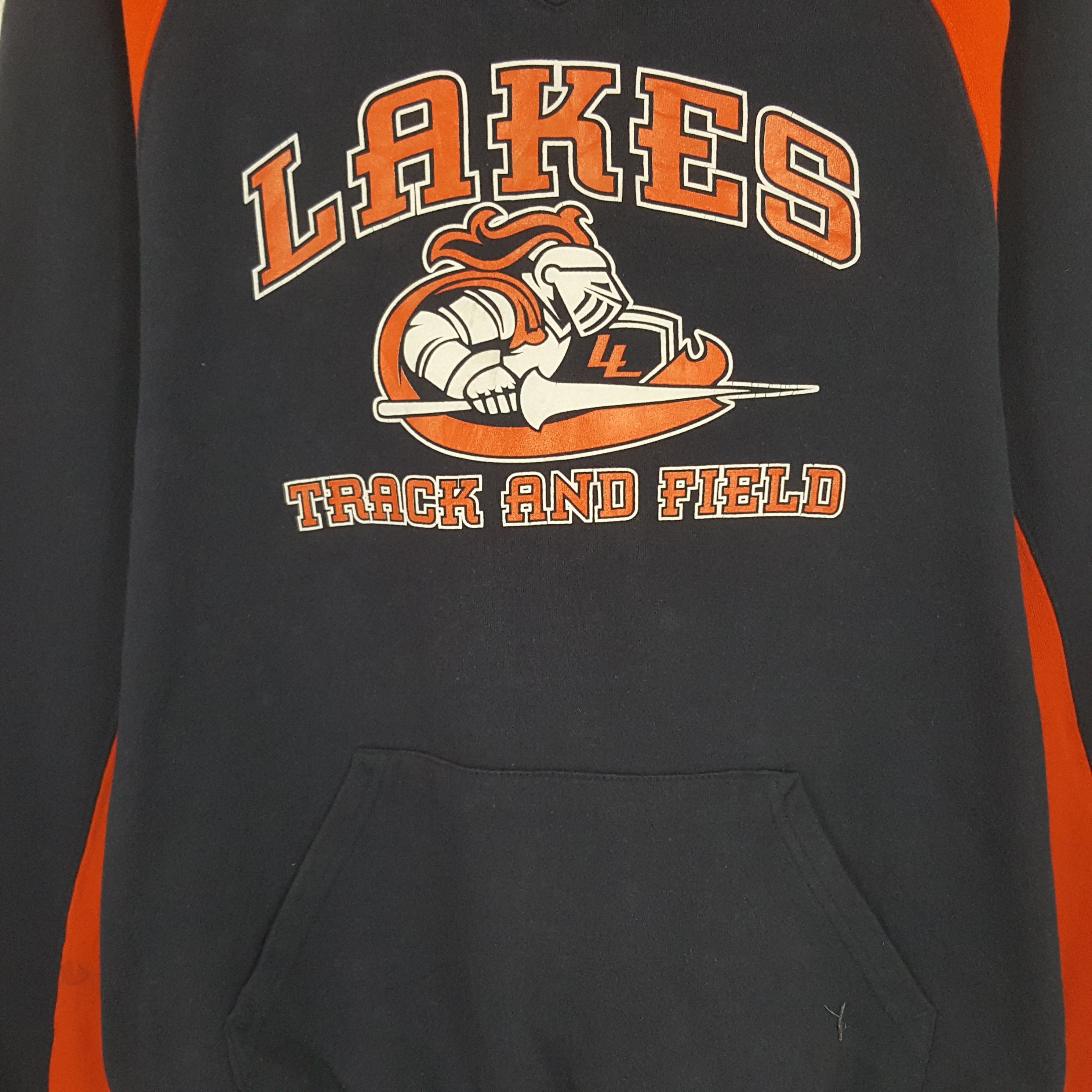 NBA × Vintage Vintage Lakes Track And Field Sweatshirt Hoodies Size US L / EU 52-54 / 3 - 2 Thumbnail