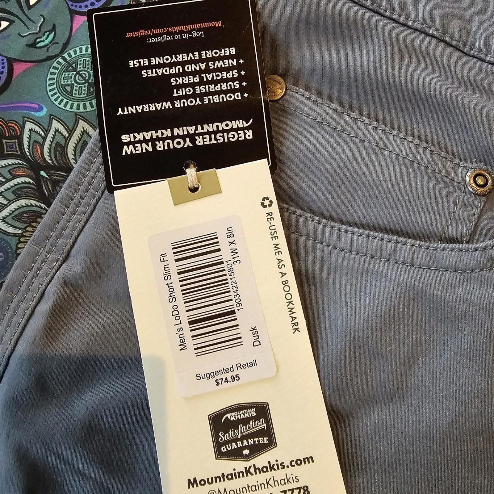 Mountain Khakis Mountain Khakis Men's NWT Shorts Size US 31 - 4 Thumbnail