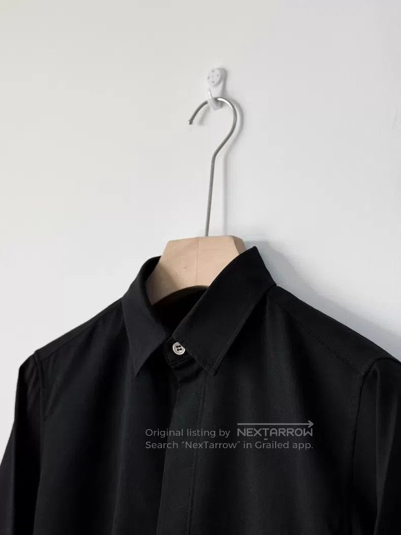 Yohji Yamamoto Yohji Yamamoto Double Paneled Wool Long Shirt Size US S / EU 44-46 / 1 - 2 Thumbnail