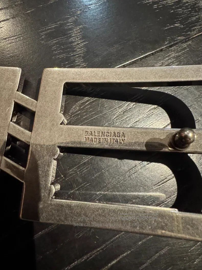 Balenciaga Balenciaga All-over Printed Double B Belt Size ONE SIZE - 3 Thumbnail