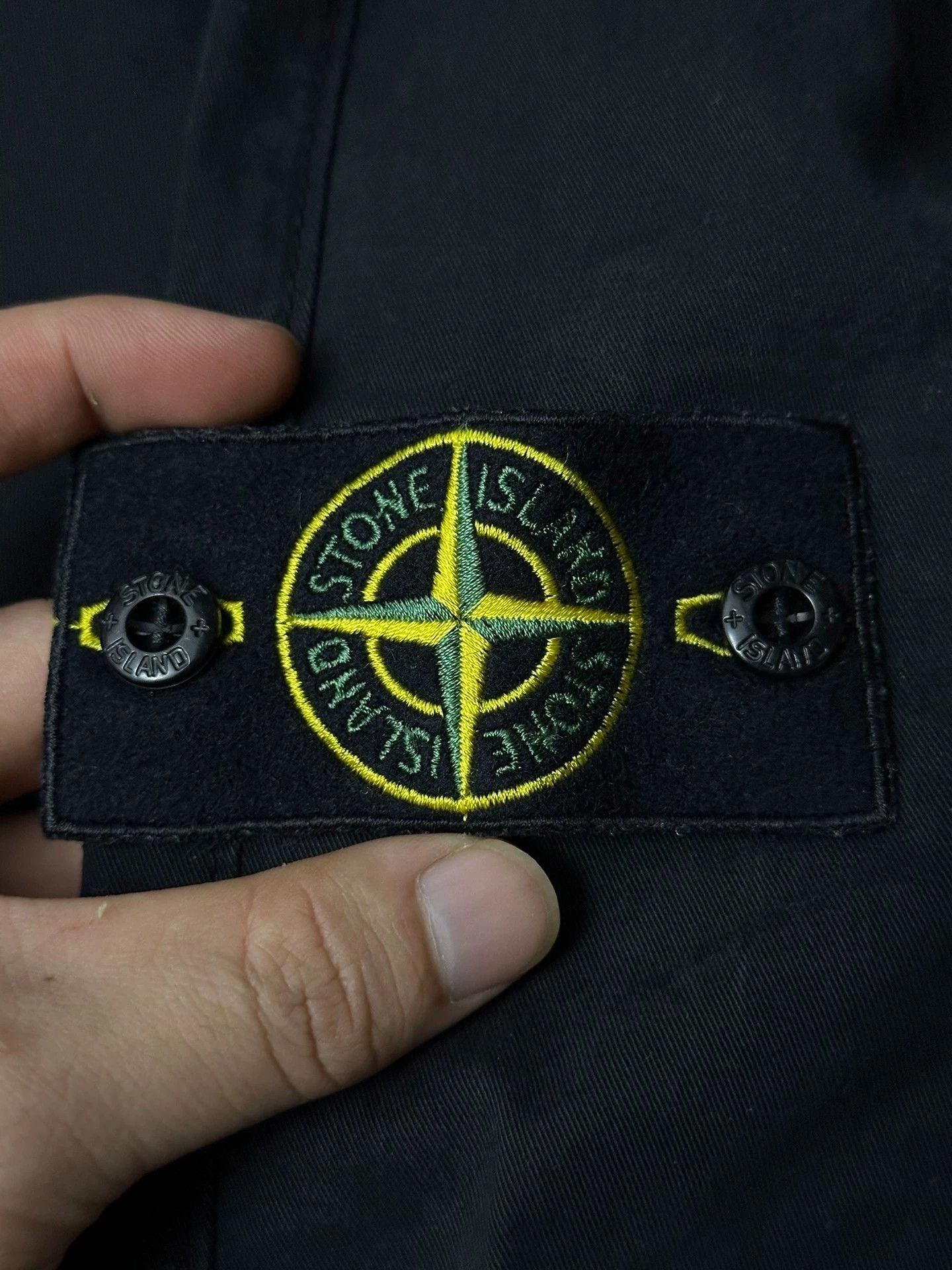Stone Island Stone Island 21FW Half-Zip Hooded Jacket Black XXL Size US XXL / EU 58 / 5 - 7 Thumbnail