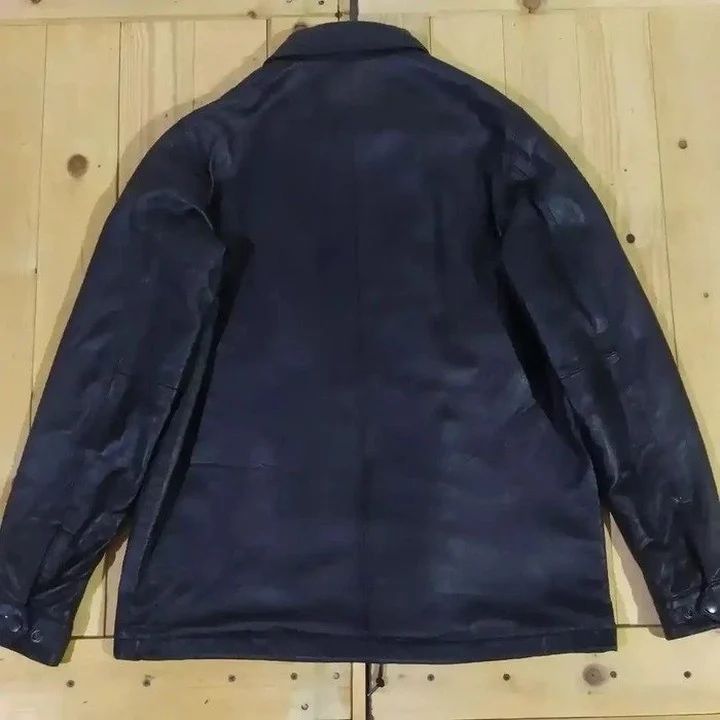 Stussy STUSSY CALIFORNIA USA LEATHER WINDBREAKER MONOGRAM JACKET Size US L / EU 52-54 / 3 - 9 Thumbnail