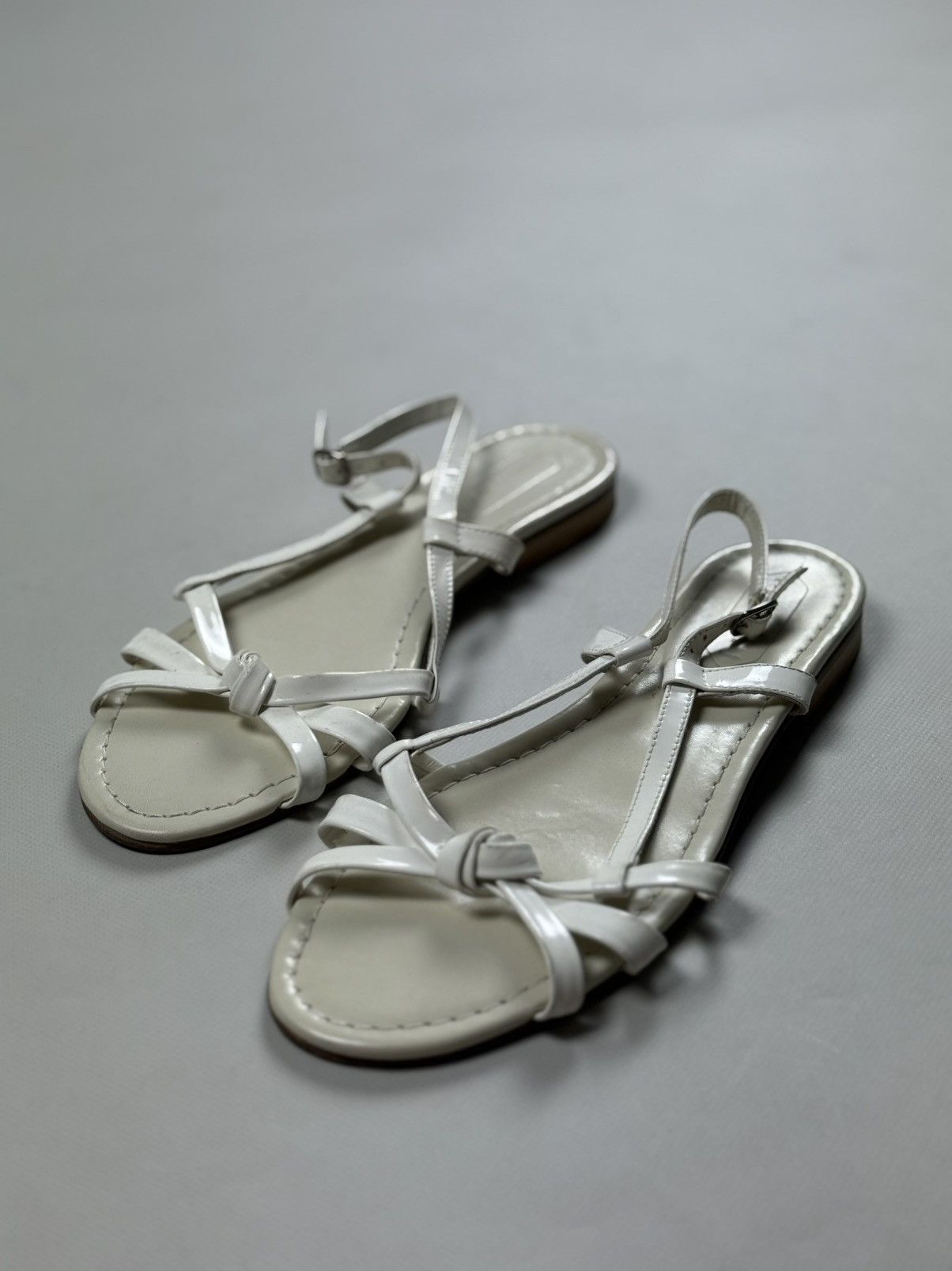 DOROTHEE SCHUMACHER Schumacher Ladies Leather Strappy Flats Sandals Size 40 Size US 10 / IT 40 - 11 Thumbnail