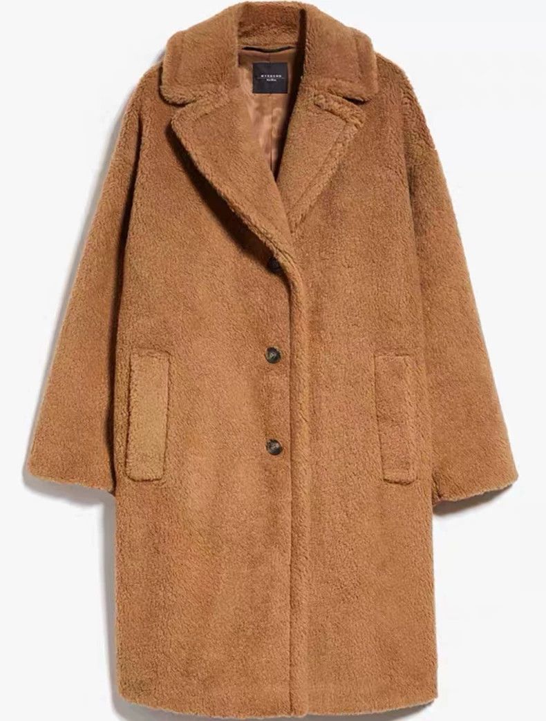 Max Mara Max Mara Classic Long Teddy Coat Size S / US 4 / IT 40 - 1 Thumbnail
