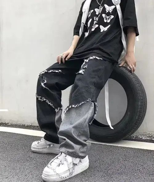 Japanese Brand × Vintage Streetwear denim jeans Size US 32 / EU 48 - 3 Thumbnail