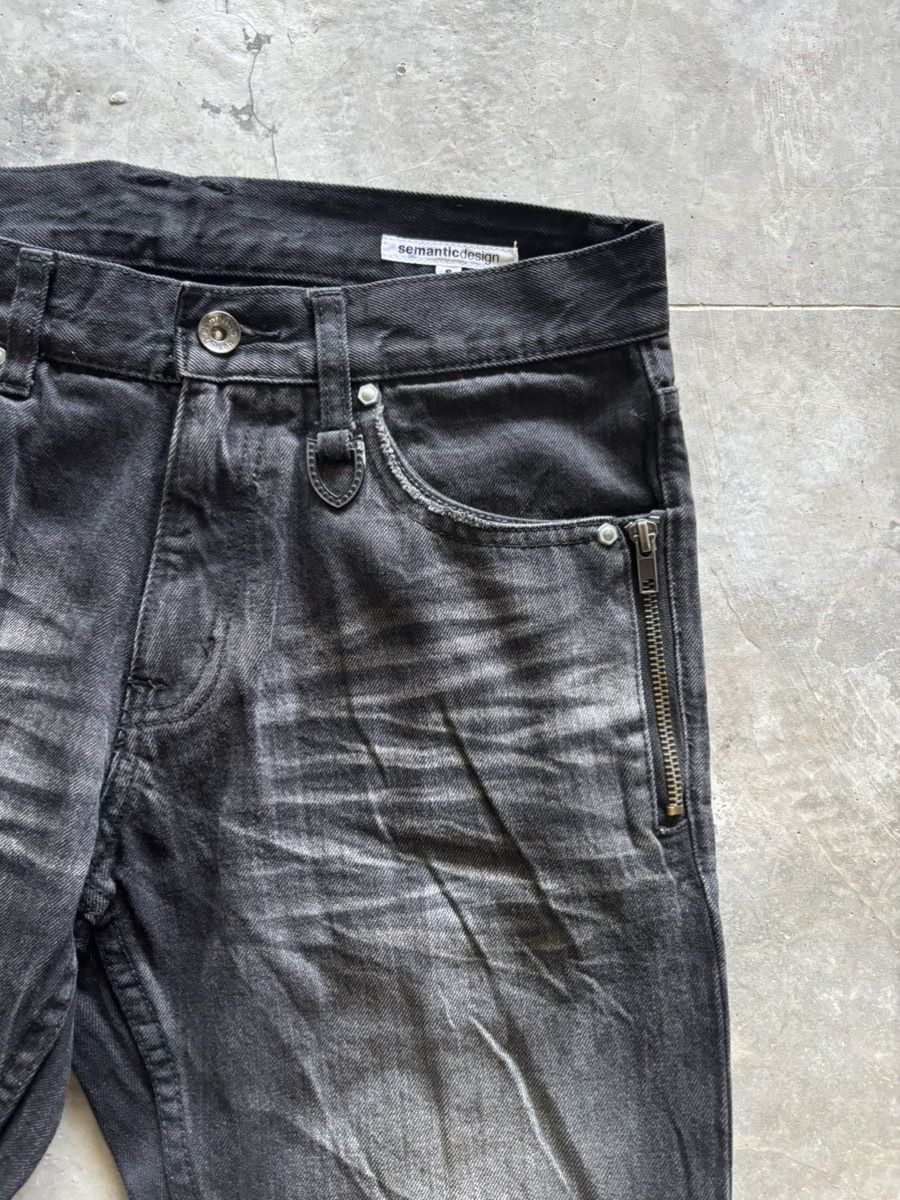 semanticdesign SICK FLARE SEMANTIC DESIGN WASHED FADE JAPANESE GRUNGE PUNK Size US 30 / EU 46 - 9 Thumbnail