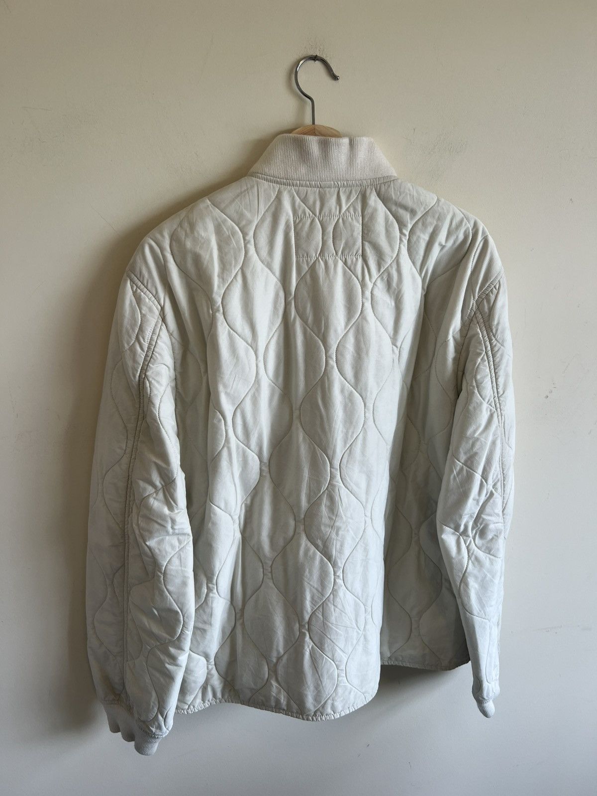 RRL Ralph Lauren Vintage Polo Ralph Lauren Quilted Bomber Jacket RRL Military Size US L / EU 52-54 / 3 - 3 Thumbnail