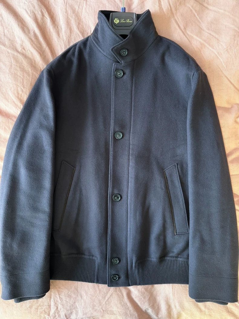 Loro Piana LORO PIANA Men's Gaikai Bomber series cashmere jacket Size US M / EU 48-50 / 2 - 1 Thumbnail