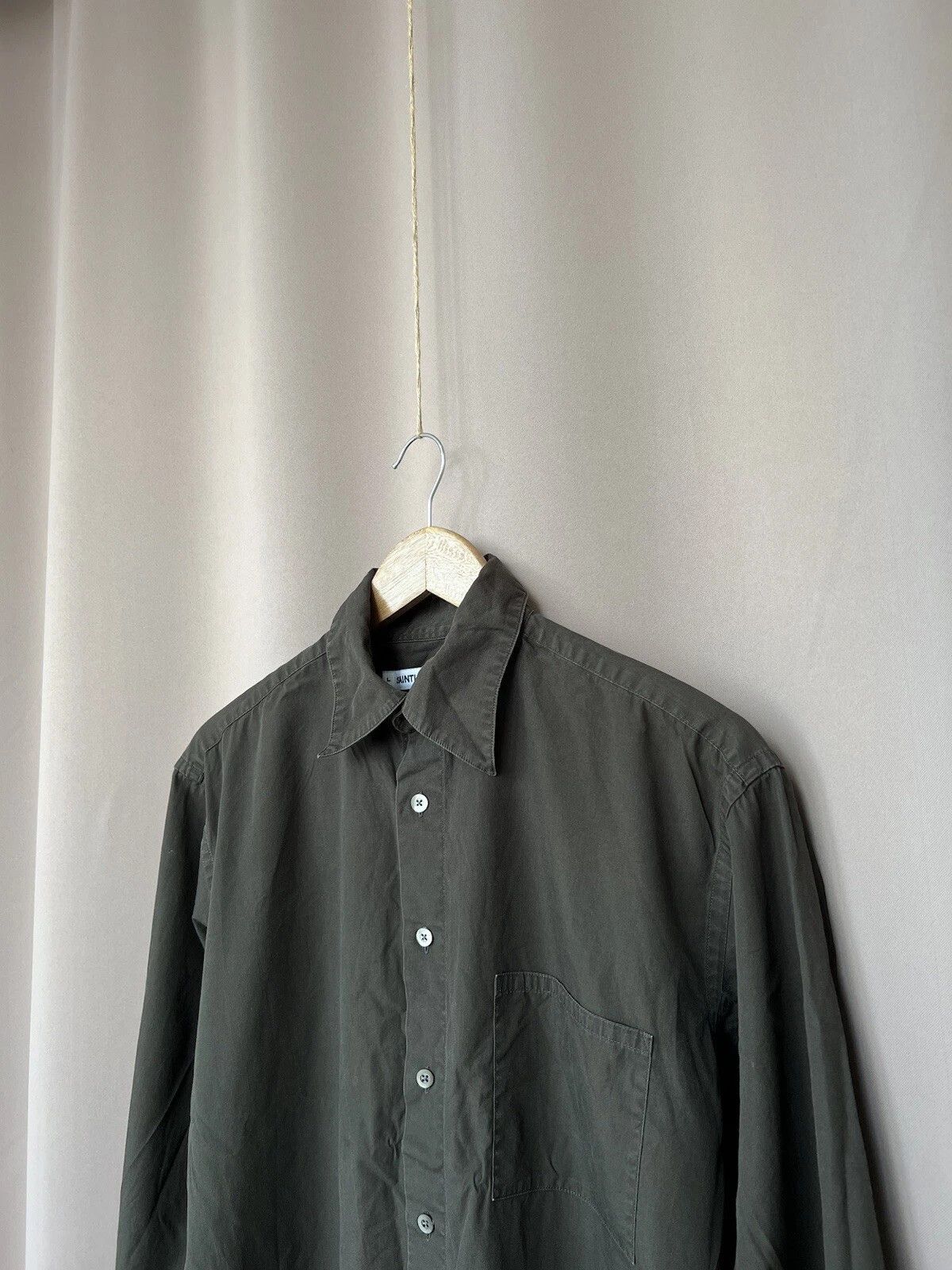 Yves Saint Laurent Saint Laurent Vintage Button Down Shirt Men Size L Size US L / EU 52-54 / 3 - 4 Thumbnail
