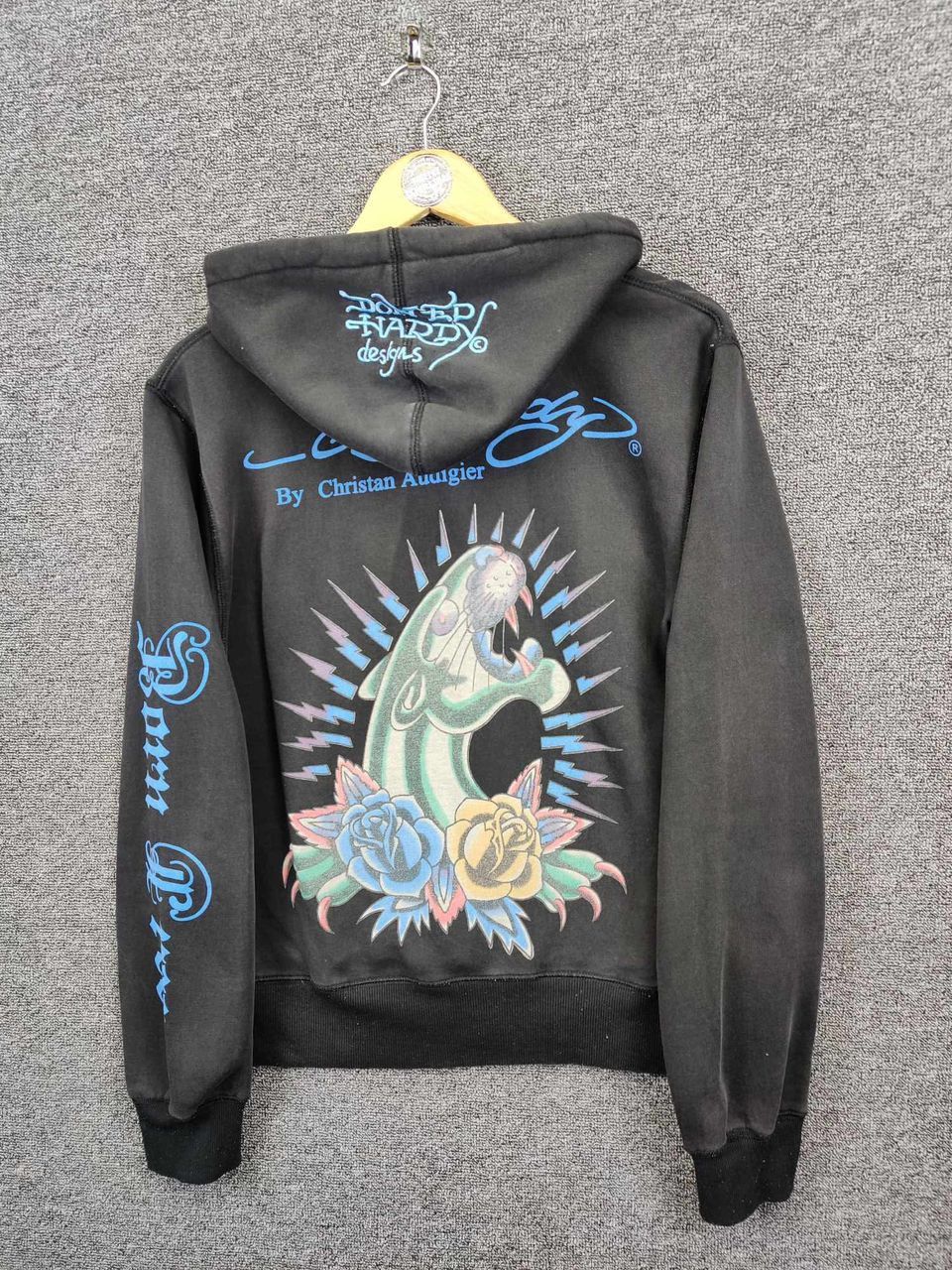 Ed Hardy Vintage Ed Hardy Christian Audigier Zipper Hoodie Size US M / EU 48-50 / 2 - 2 Thumbnail