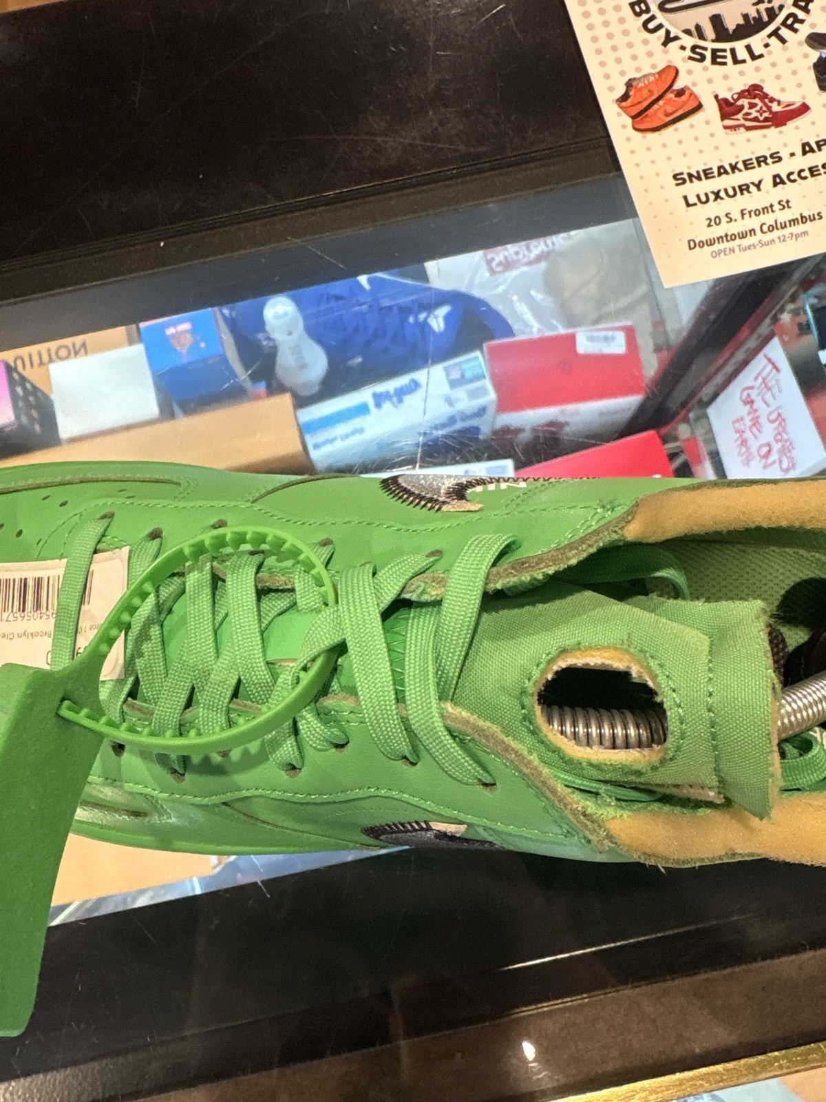 Nike × Off-White Air Force 1 Off-White Brooklyn Clean OG Size 10.5 Size US 10.5 / EU 43-44 - 7 Thumbnail