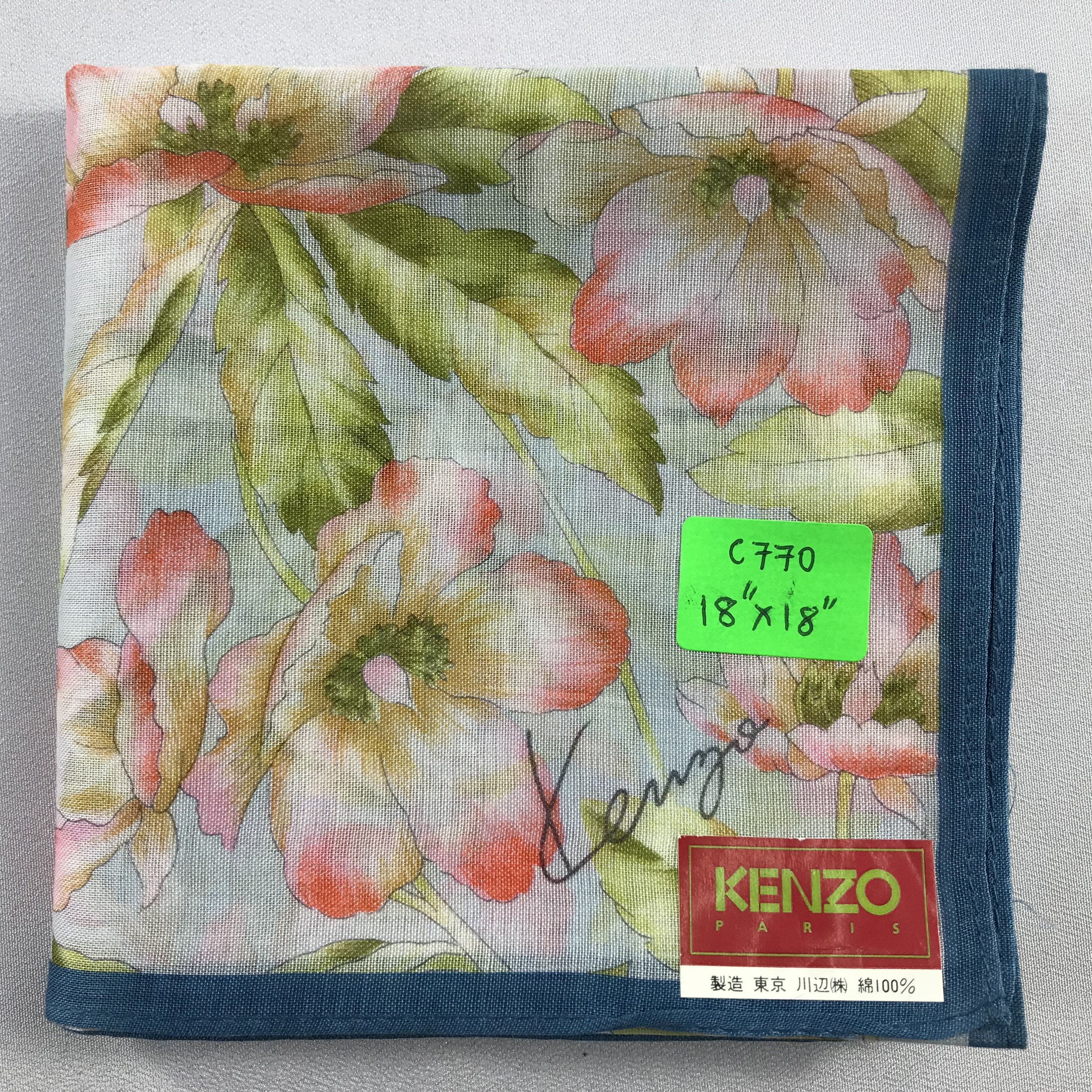 Kenzo Kenzo Handkerchief / Bandana / Neckerchief C770 Size ONE SIZE - 7 Thumbnail