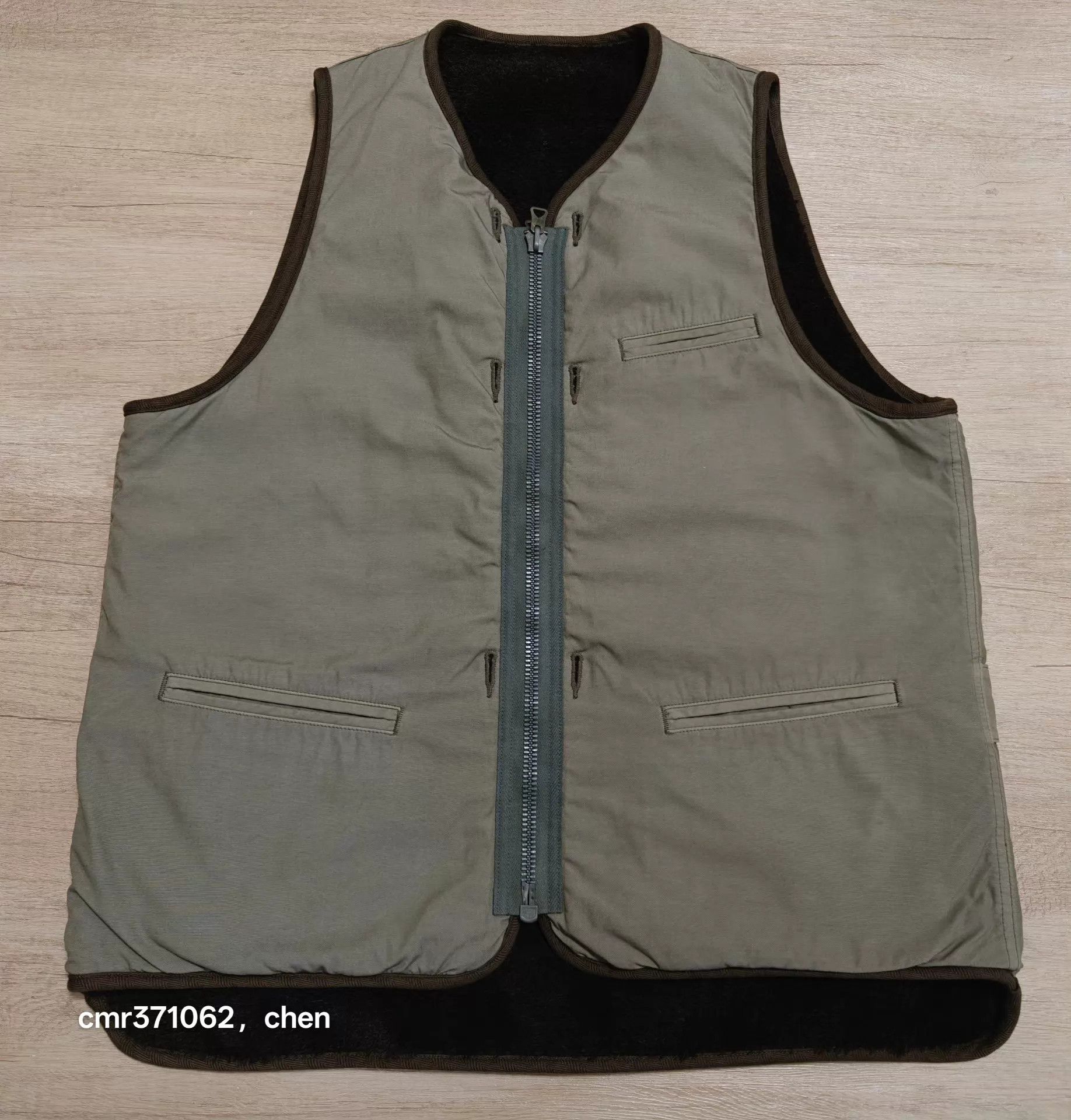 Visvim VISVIM 21 Military Liner Vest Olive 3 2way 98% New Size US L / EU 52-54 / 3 - 1 Thumbnail