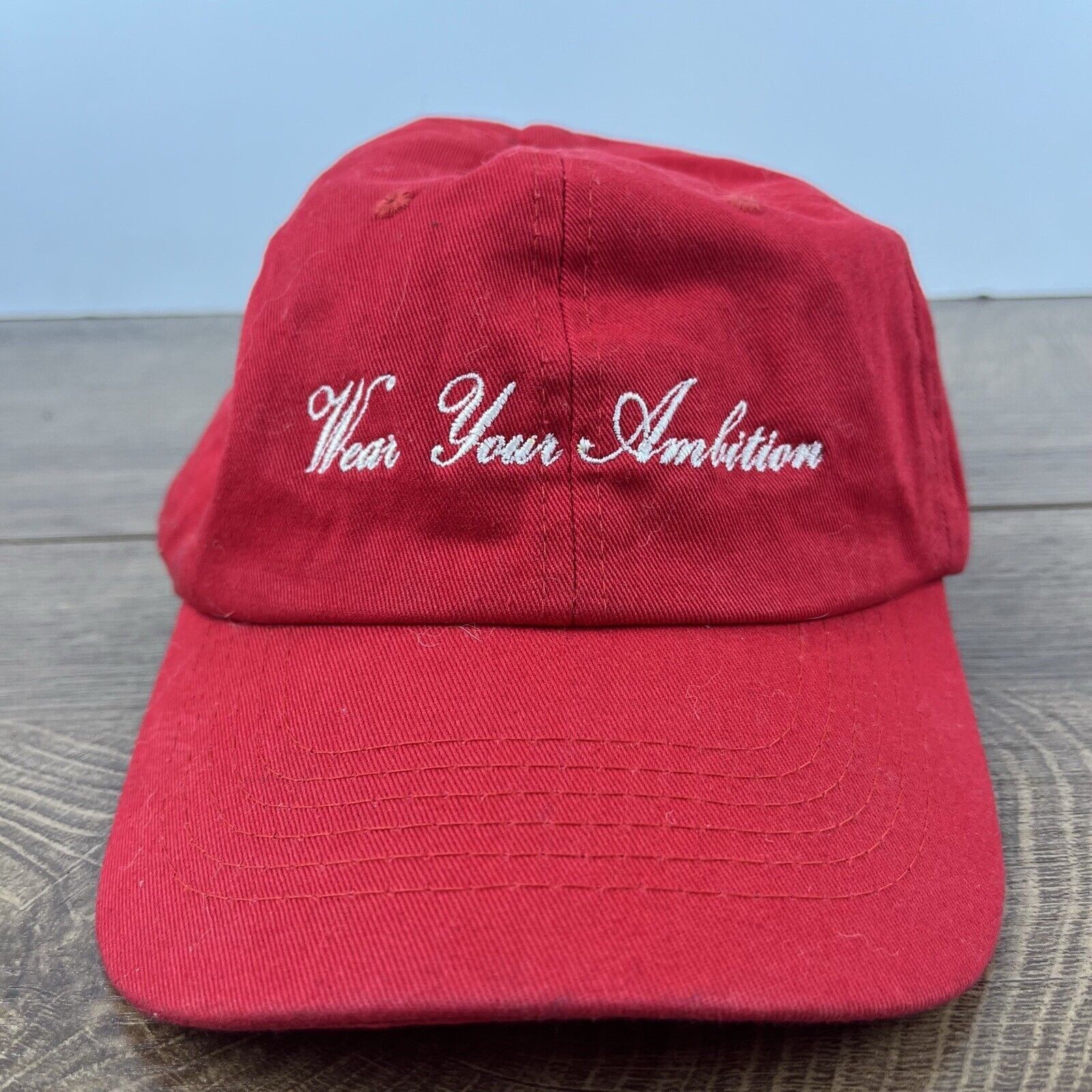 Other Wear Your Ambition Hat Ambition Hat Red Hat Adjustable Hat R Size ONE SIZE - 1 Thumbnail