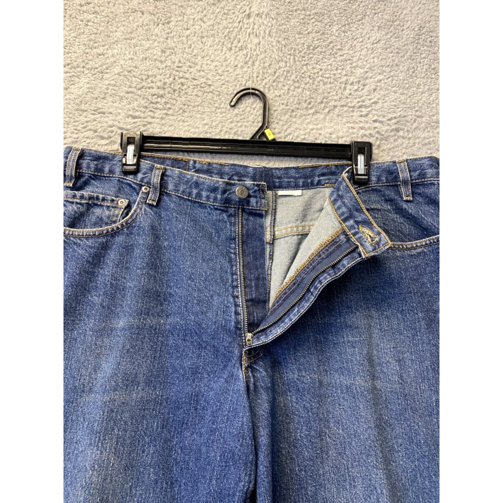 Eddie Bauer VINTAGE Eddie Bauer Jeans Men 40x30 Cotton Straight Relaxed Fit US Classic Denim Mens Size US 40 / EU 56 - 3 Thumbnail