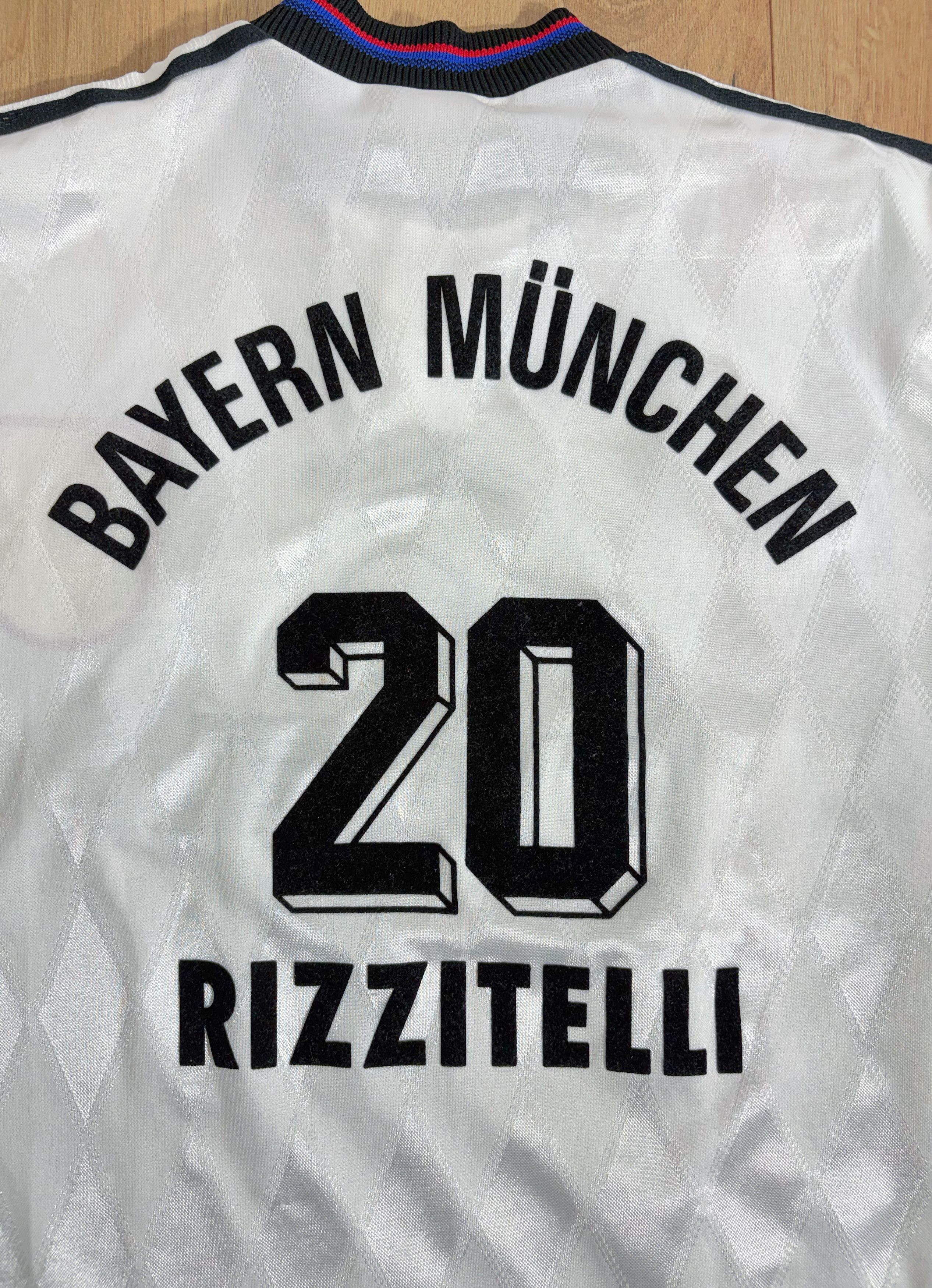 Adidas RARE Vintage Adidas FC Bayern Munchen 1996-98 Away kit #20 Size US S / EU 44-46 / 1 - 10 Thumbnail