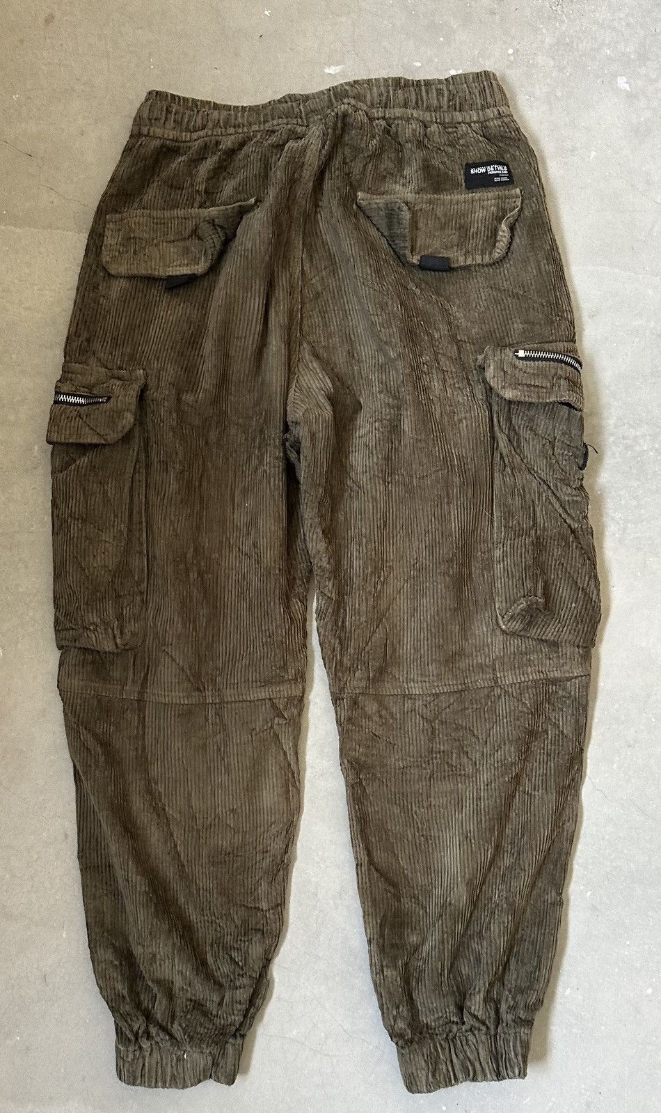 Japanese Brand JAPAN CORDUROY CARGO PANT Size US 32 / EU 48 - 10 Thumbnail