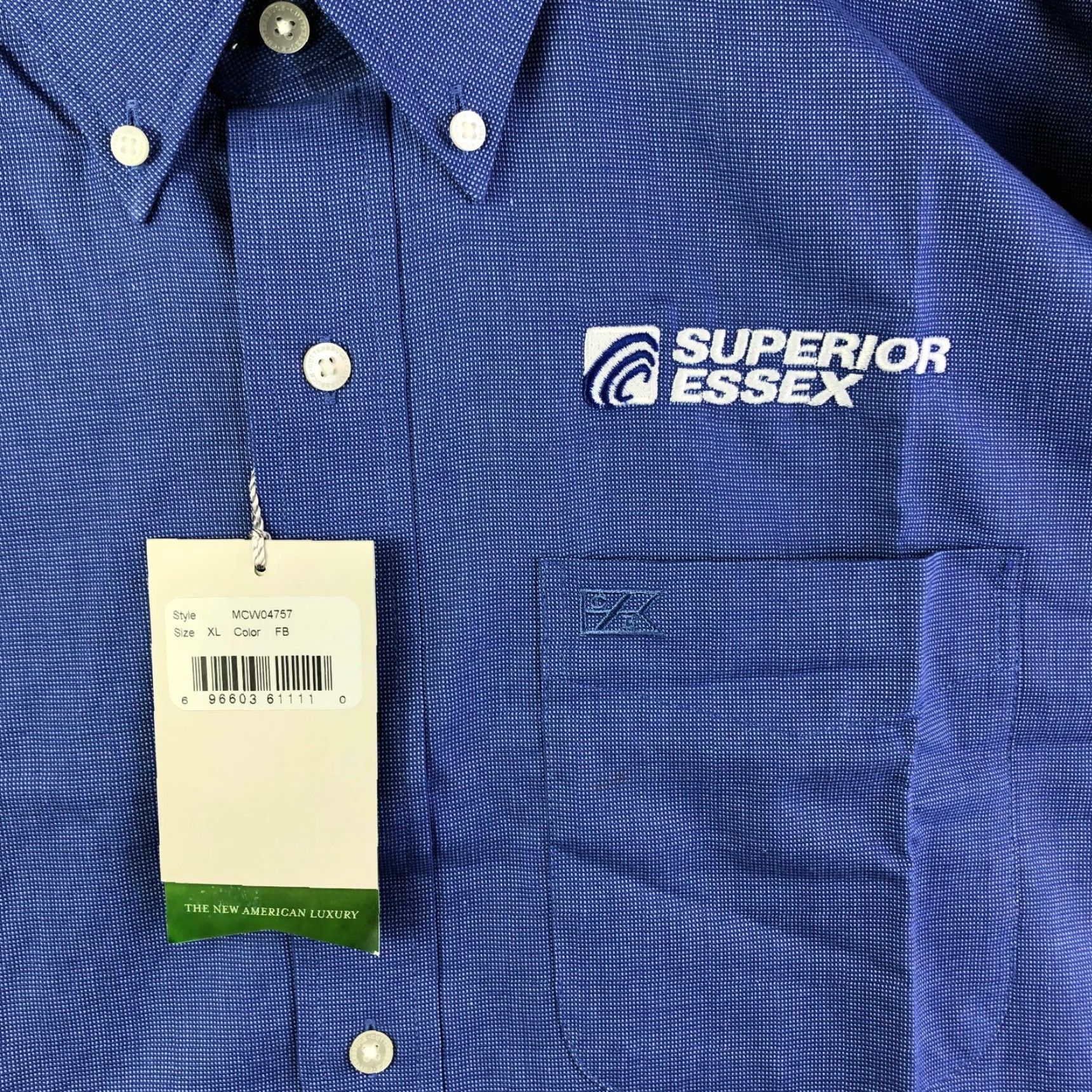 Cutter & Buck Cutter & Buck Mens XL Blue Plaid Long Sleeve Button-Down Collar Shirt Size US XL / EU 56 / 4 - 6 Thumbnail