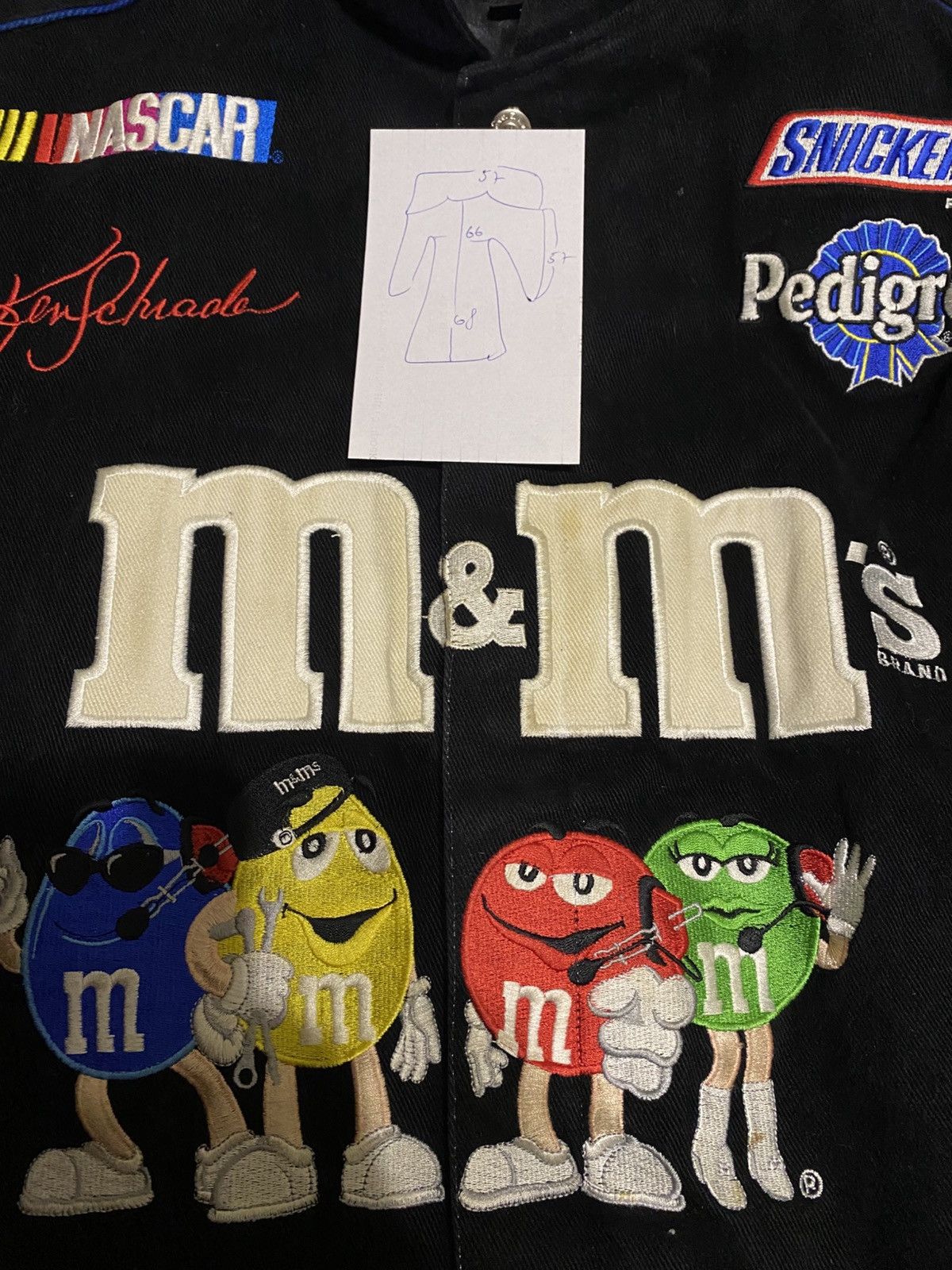 JH Design VINTAGE NASCAR KEN SCHRADER M&M'S RACING JACKET JH DESIGNS Size US XL / EU 56 / 4 - 11 Thumbnail