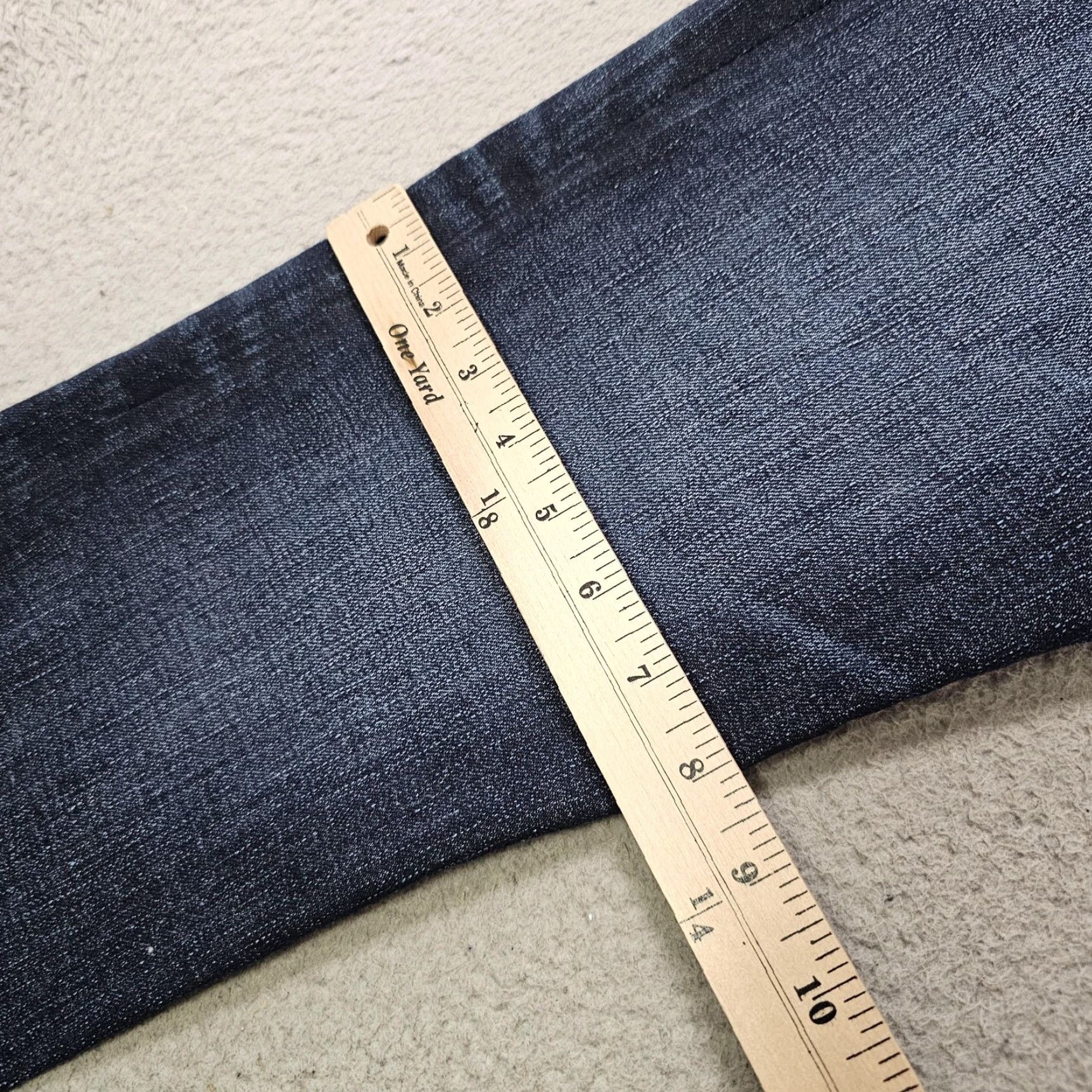 Madewell Madewell Jeans Mens 31x32 Blue Slim Fit Denim Dark Wash 5-Pocket Zip Fly Pockets J9526 Tapered Slim Mens Size US 31 - 7 Thumbnail