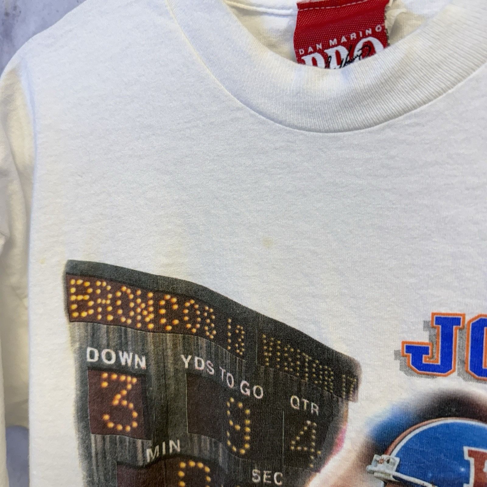 Vintage Vintage 90s John Elway Denver Broncos T Shirt Mens XL Size US XL / EU 56 / 4 - 3 Thumbnail