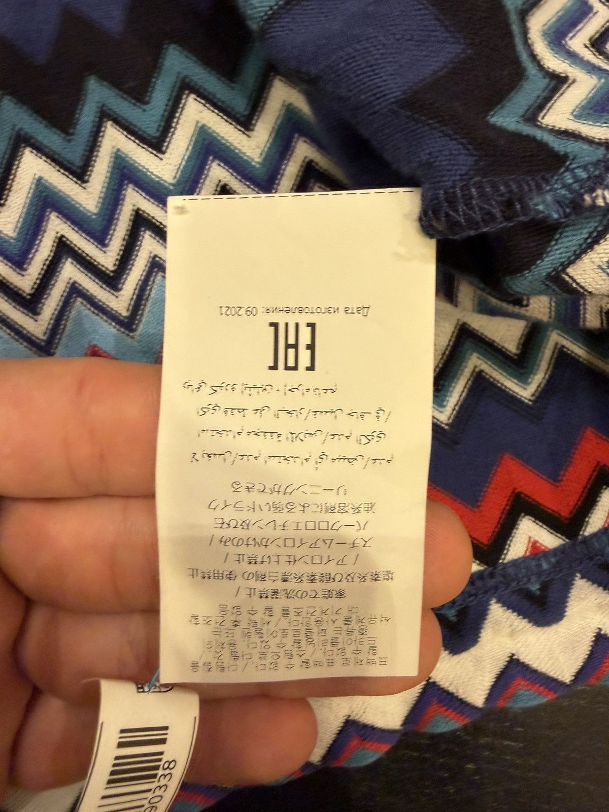 Missoni Missoni Zig Zag Polo Size US XXL / EU 58 / 5 - 4 Thumbnail