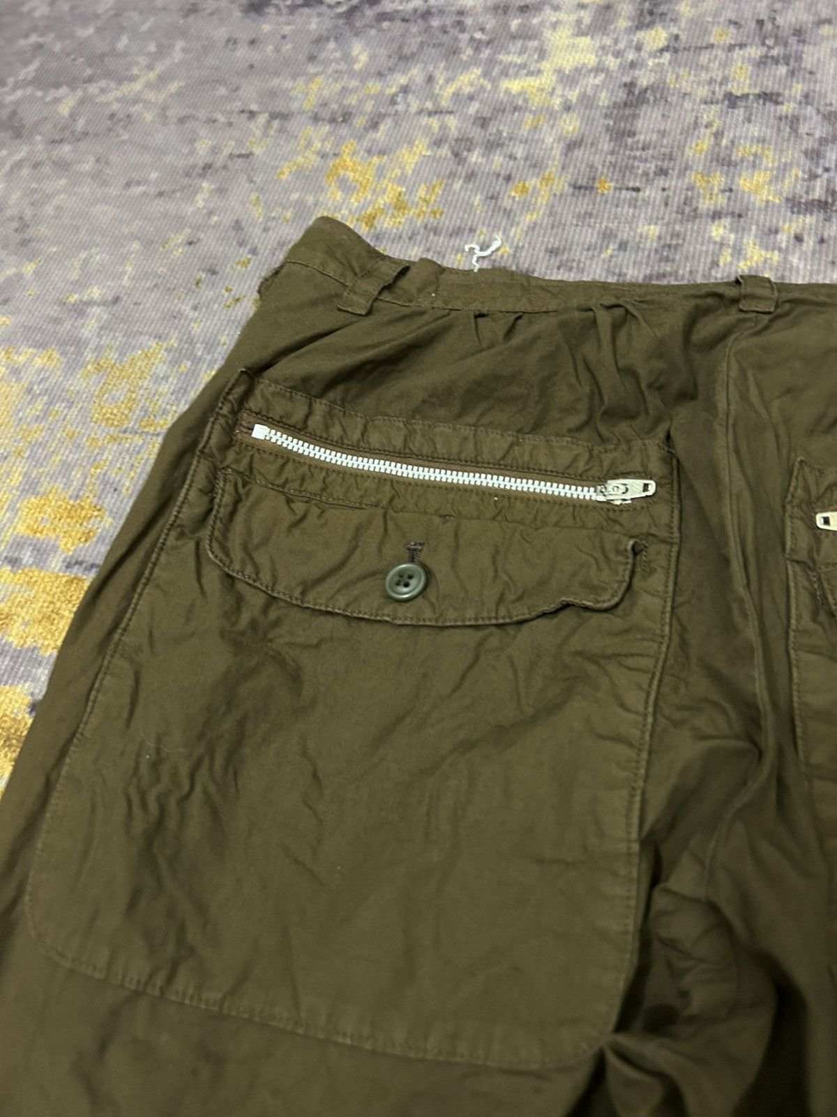 Issey Miyake Issey Miyake Sunao Kuwahara 3D Pocket Parachute Pants Size US 30 / EU 46 - 13 Thumbnail