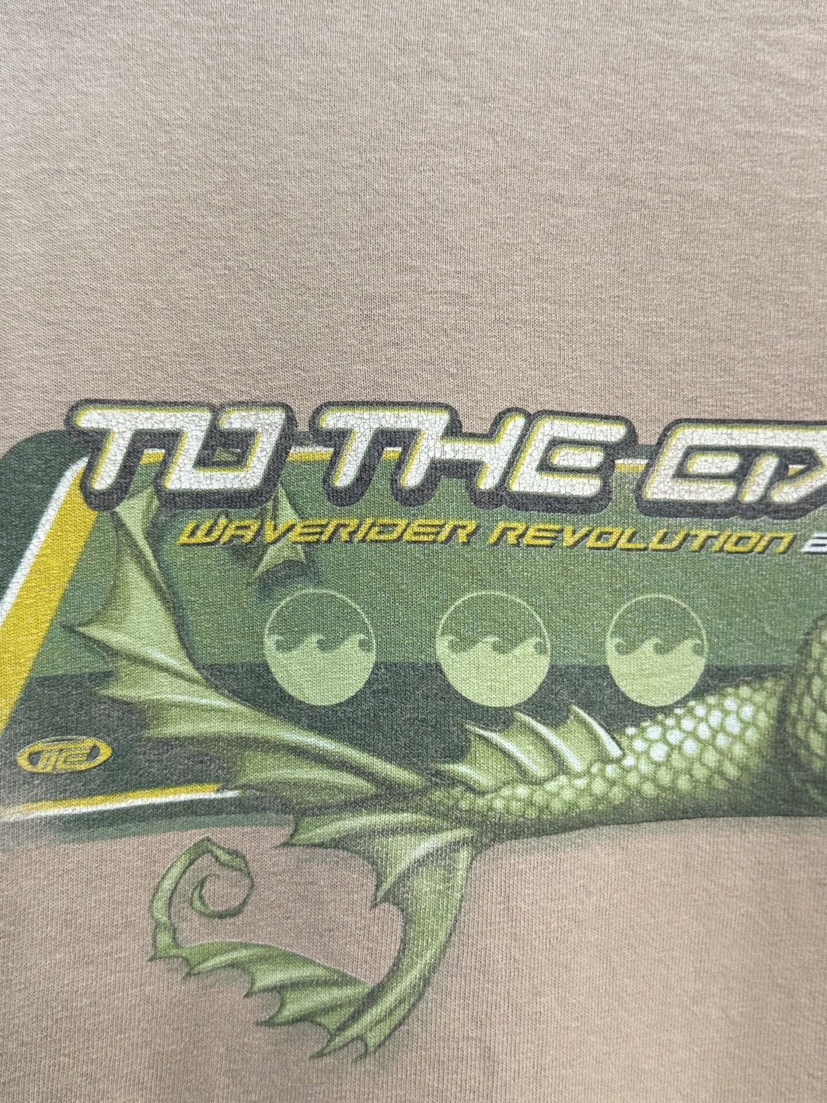 Girl Skateboards Thrashed Vintage 90s Mermaid To The Edge Faded Streetwear T Size US L / EU 52-54 / 3 - 4 Thumbnail