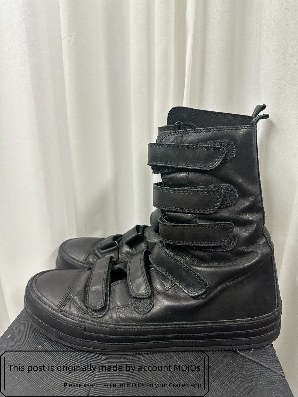 Ann Demeulemeester Sz 41 Ann Demeulemeester Multi Stripe Extra Hi-Top mojos2300 Size US 8 / EU 41 - 5 Thumbnail