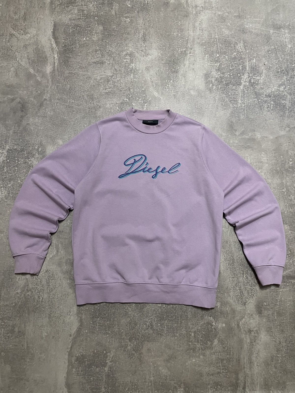 Diesel × Vintage Vintage Diesel Purple Sweatshirt Y2K Size S Size US S / EU 44-46 / 1 - 1 Thumbnail