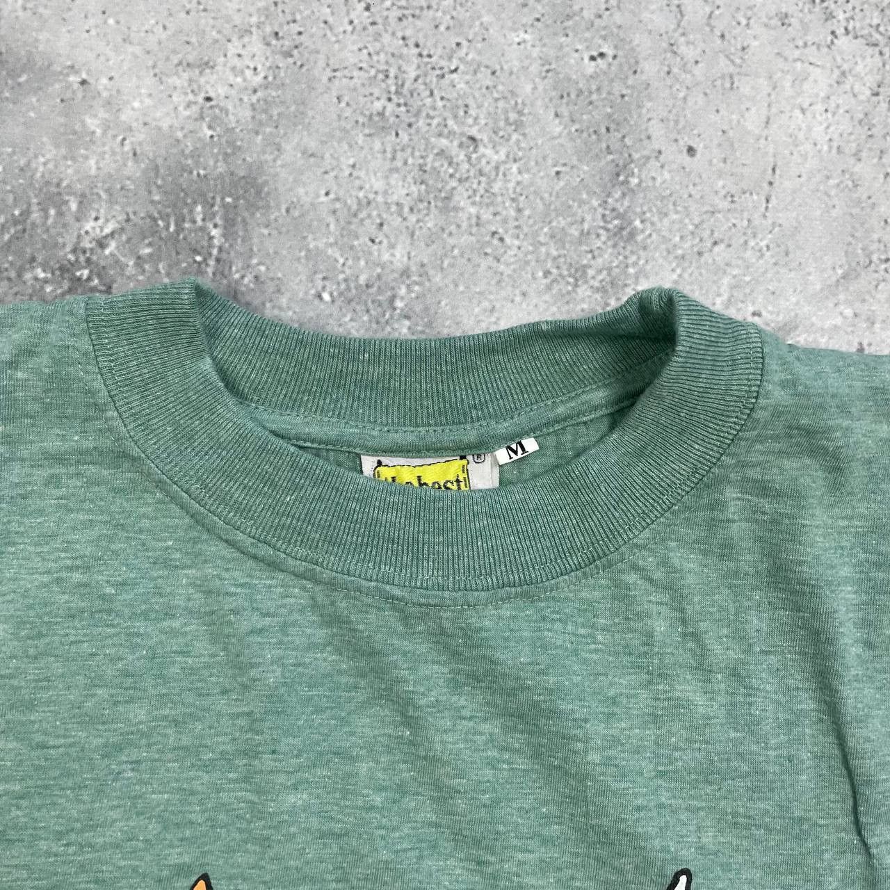 Cartoon Network Vintage 90s Tin Tin and Thompson Cartoon T Shirt Green M Size US M / EU 48-50 / 2 - 4 Thumbnail