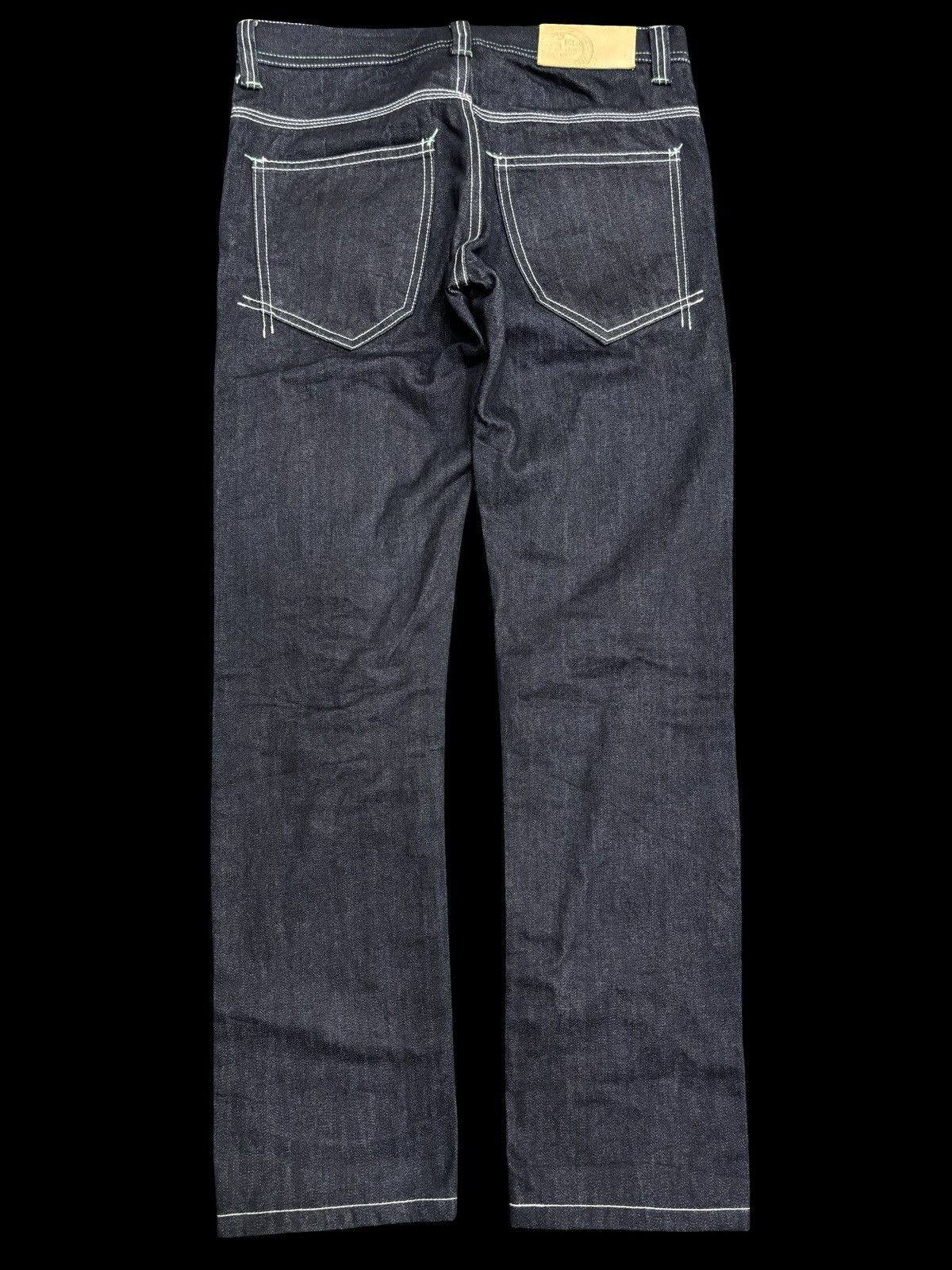 Japanese Brand 💥 Japan Style💥Eta Doro Midas Rare Design Slim Denim F511 Size US 31 - 2 Thumbnail