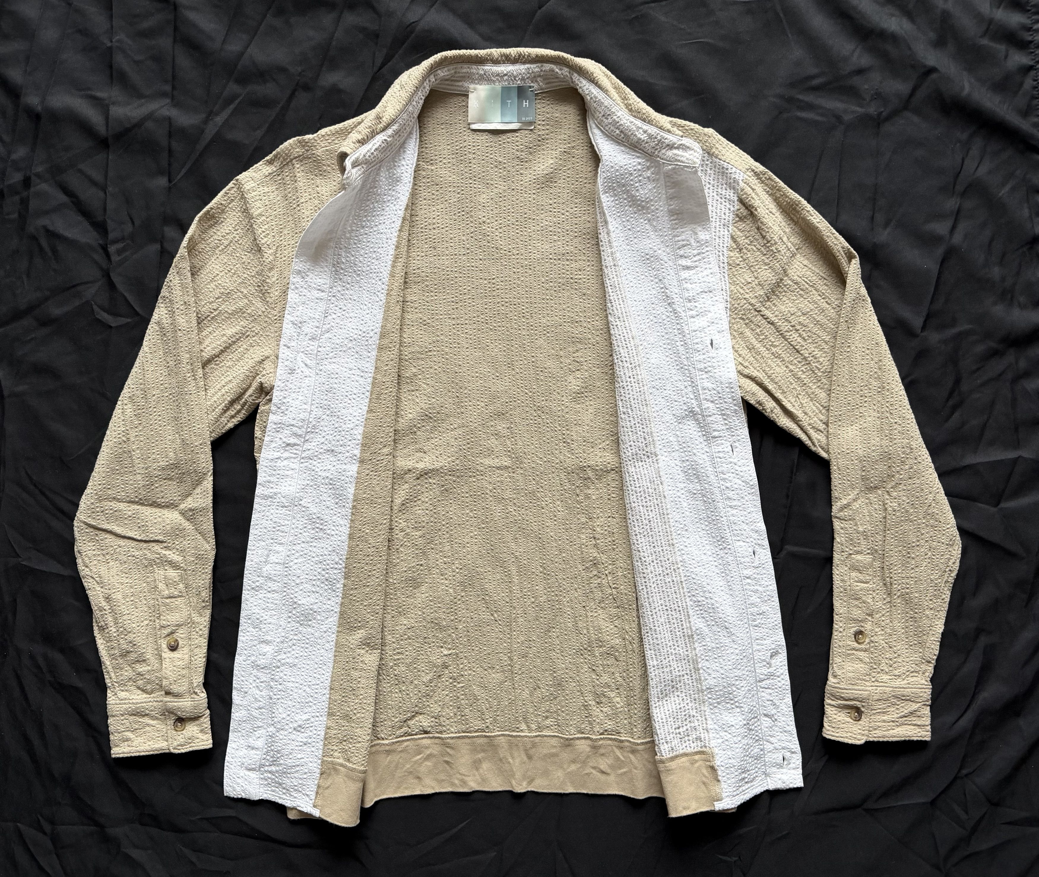 Kith Kith Vista Seersucker Paneled Button-down ‘Canvas’ Size US S / EU 44-46 / 1 - 6 Thumbnail
