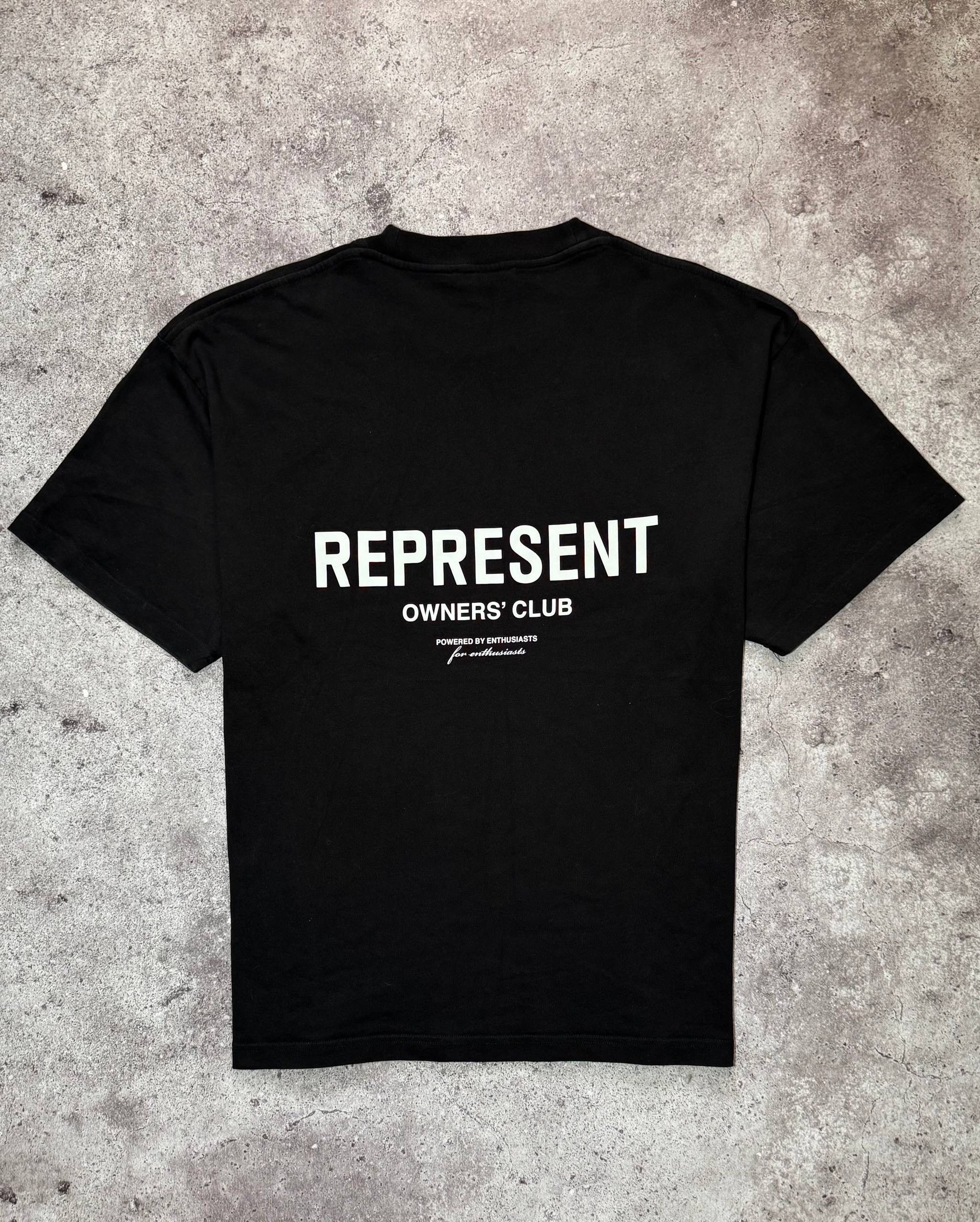 Represent Clo. Represent Owners’ Club Black Big Printed Logo T-shirt Size US L / EU 52-54 / 3 - 1 Thumbnail