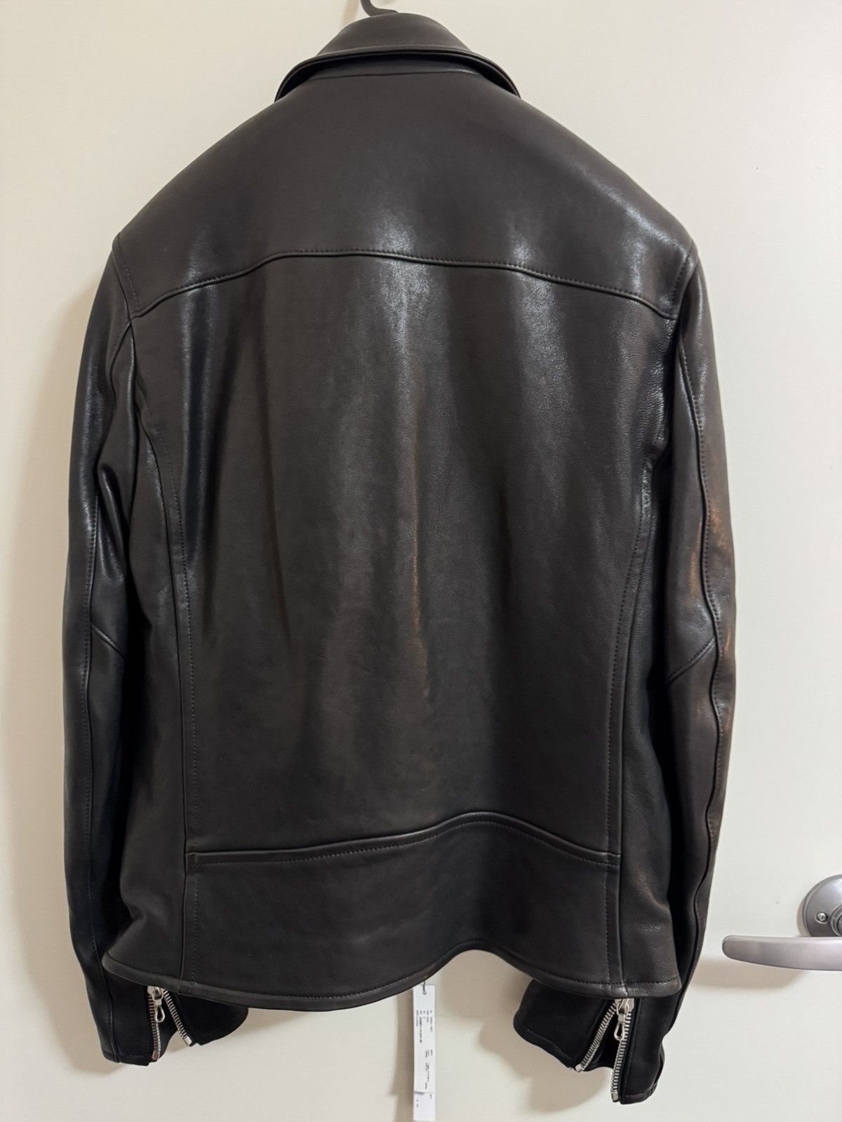 Kazuyuki Kumagai Attachment Black leather jacket Size US S / EU 44-46 / 1 - 2 Thumbnail