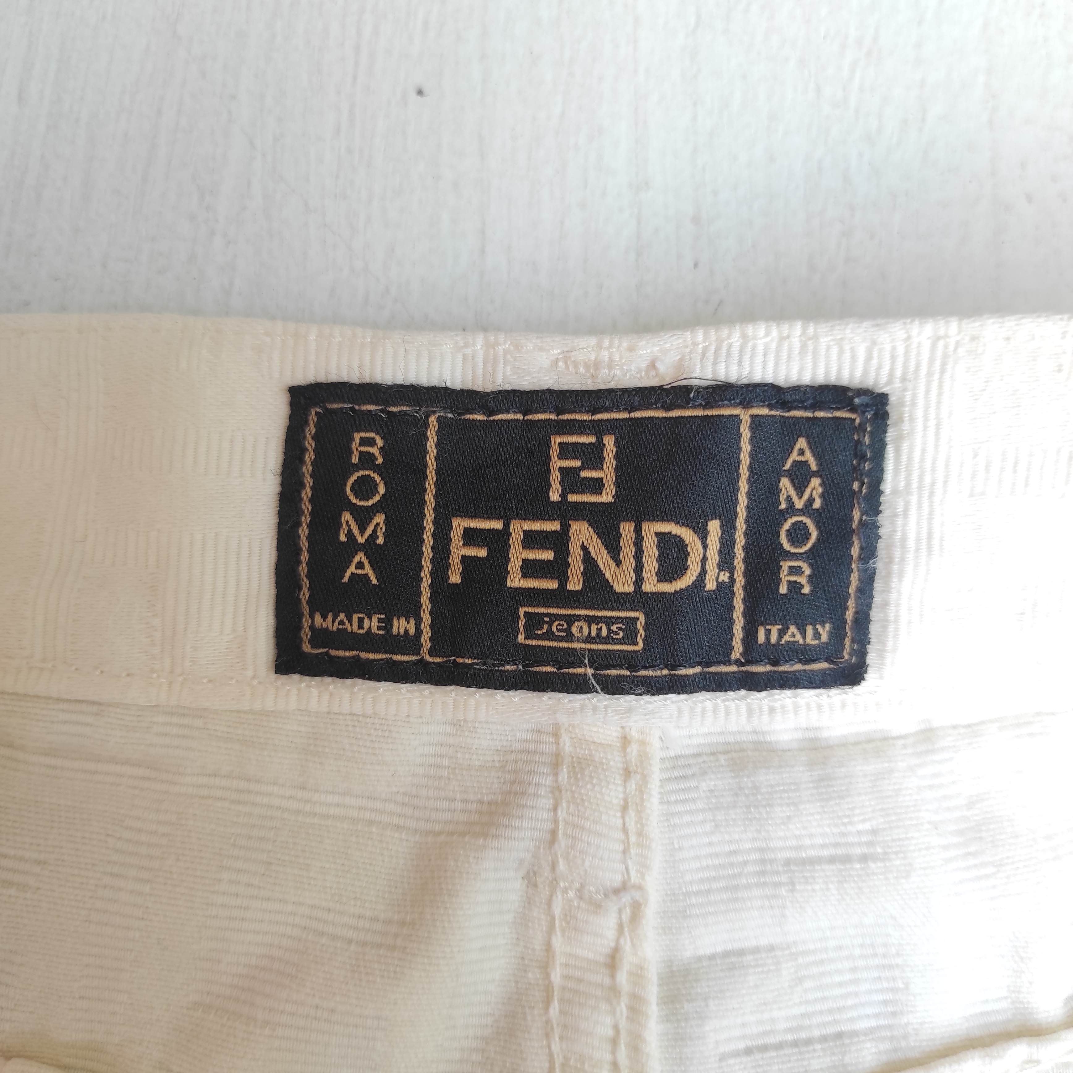 Fendi Fendi Monogram Pant Size 25" / US 0 / IT 36 - 11 Thumbnail