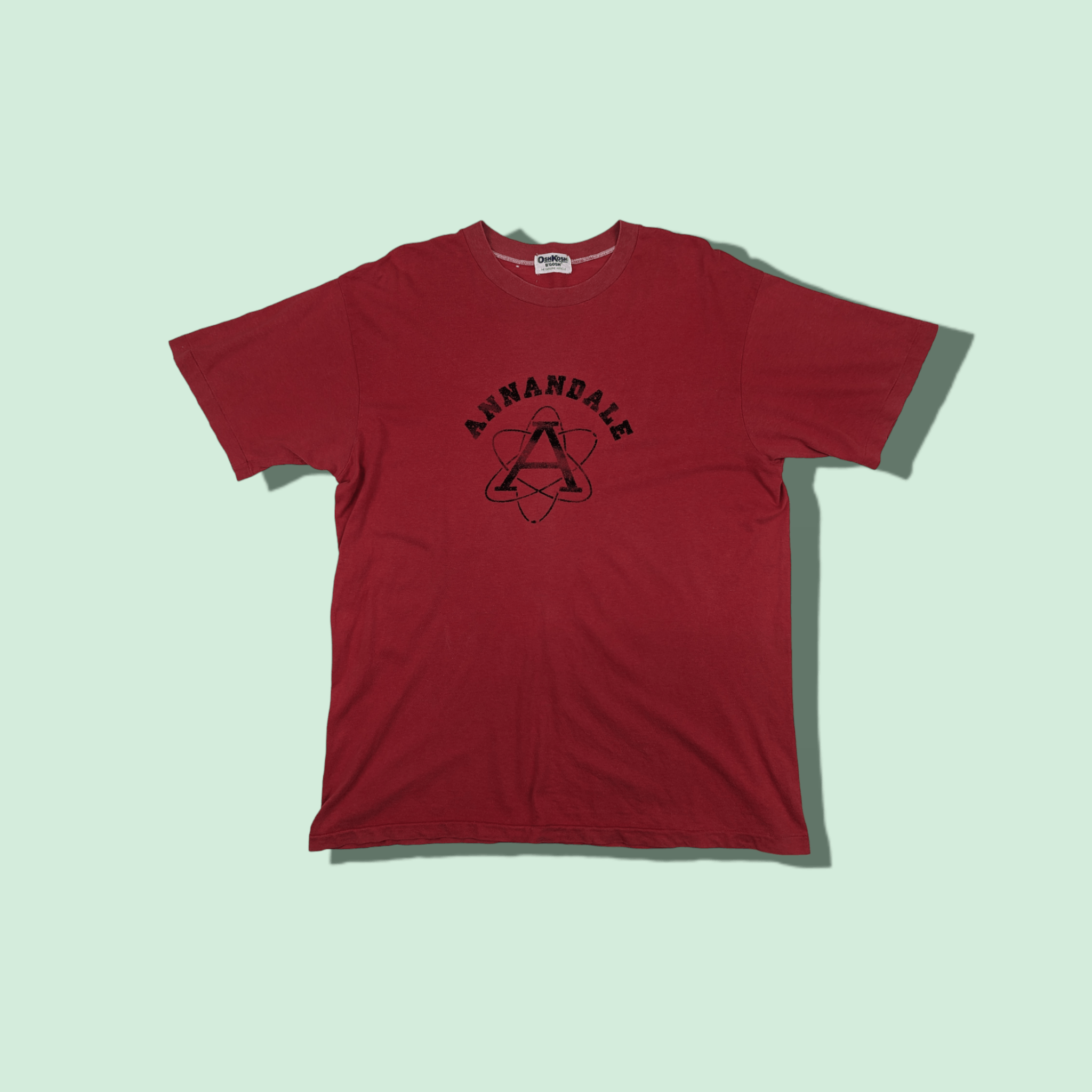 Oshkosh Vintage 90's OSHKOSH Annandale T-Shirt Single Stitches Tee Size US L / EU 52-54 / 3 - 1 Thumbnail