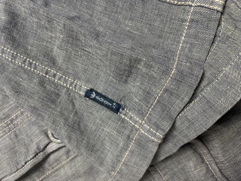 Emporio Armani Emporio Armani 30 Anniversary Linen Utility Jacket Size US L / EU 52-54 / 3 - 8 Thumbnail
