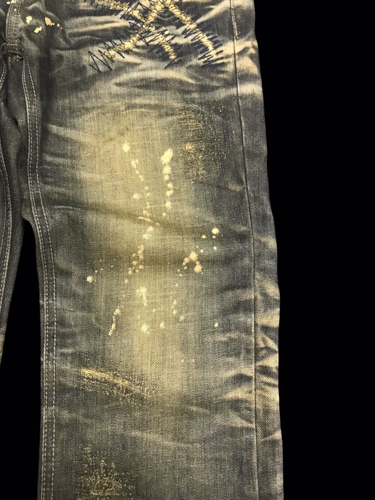 Seditionaries 💥DENIM ART💥SDS SEDITIONARIES ART DISTRESSED DENIM F264 Size US 30 / EU 46 - 5 Thumbnail