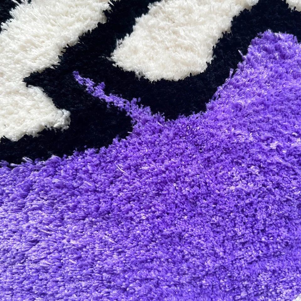 Vintage Purple Reverse Card Rug Size ONE SIZE - 5 Thumbnail