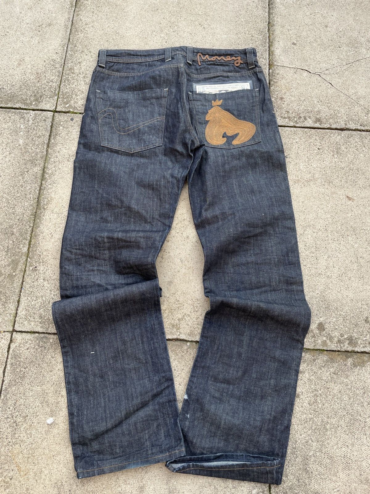 Other super sick vintage money jeans Size US 36 / EU 52 - 1 Thumbnail