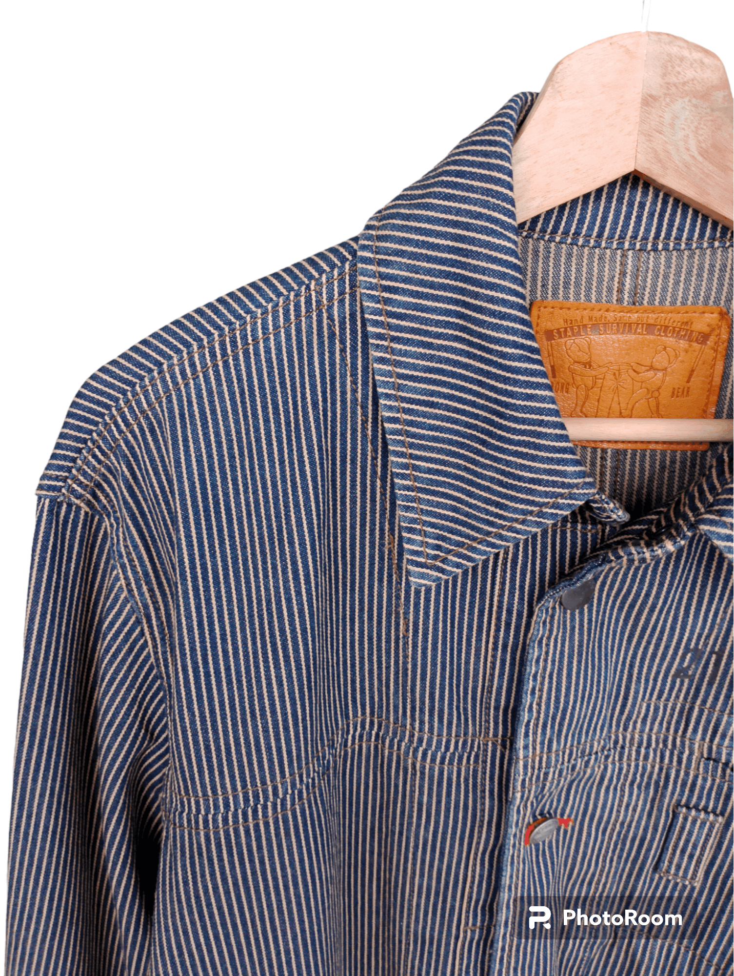 PPFM Vintage PPFM Hickory Stripes Worker Jacket Size US M / EU 48-50 / 2 - 12 Thumbnail