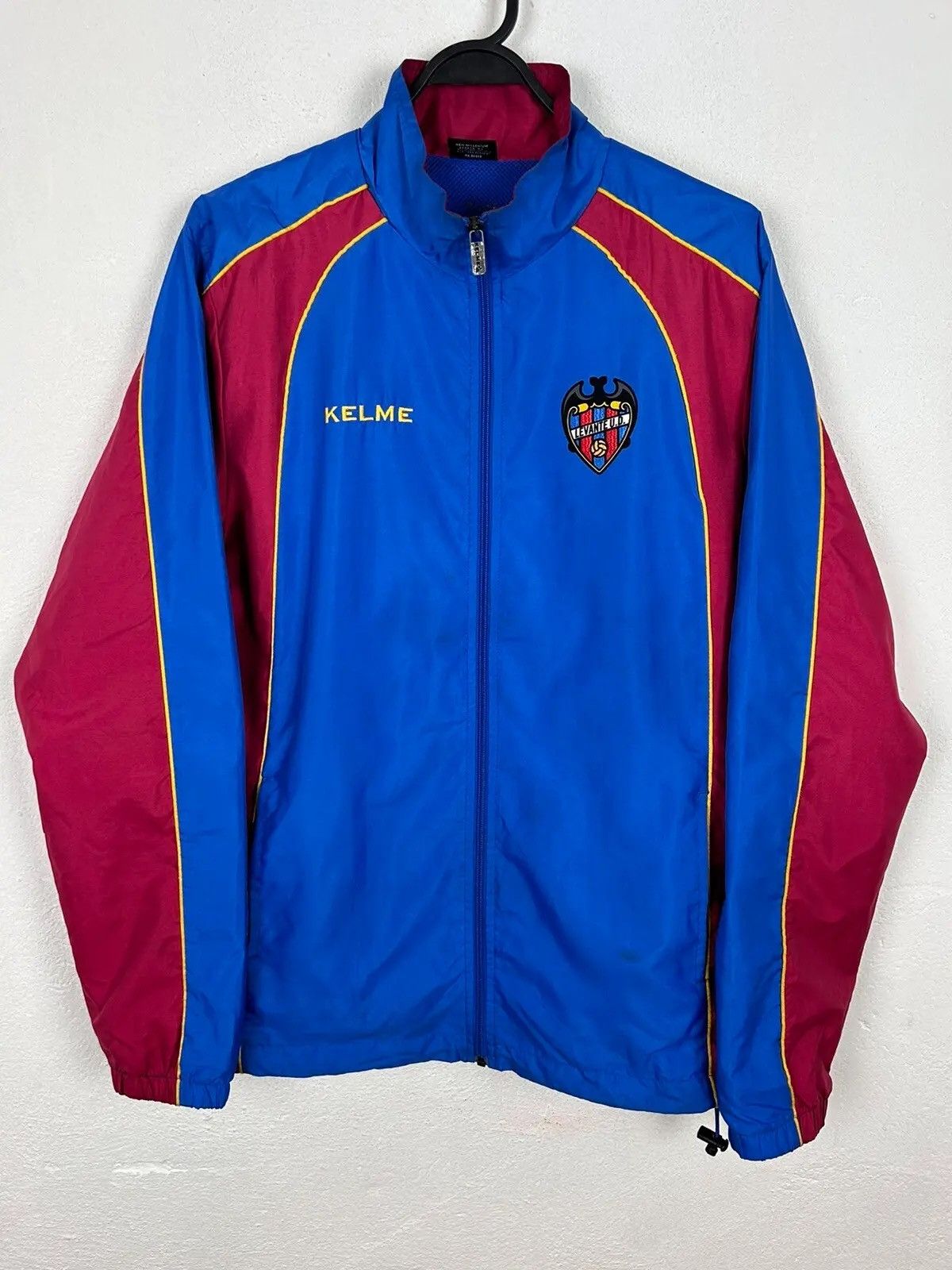 Vintage Kelme Levante 2012/13/14 Training Lightweight Jacket In Blue Size US M / EU 48-50 / 2 - 1 Thumbnail