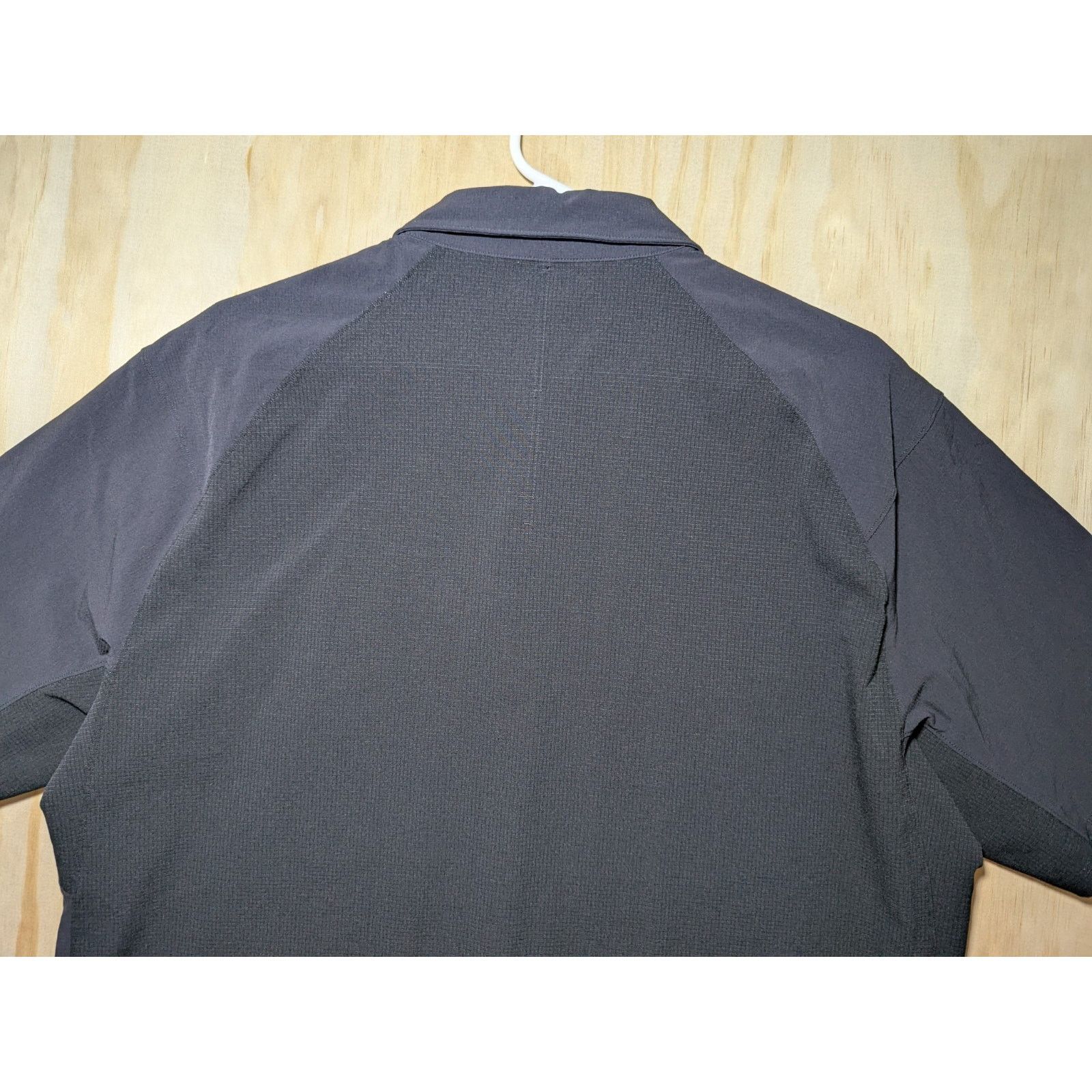 Lululemon Lululemon Men's XL Shirt Black Short Sleeve Snap Button Up Size US XL / EU 56 / 4 - 7 Thumbnail
